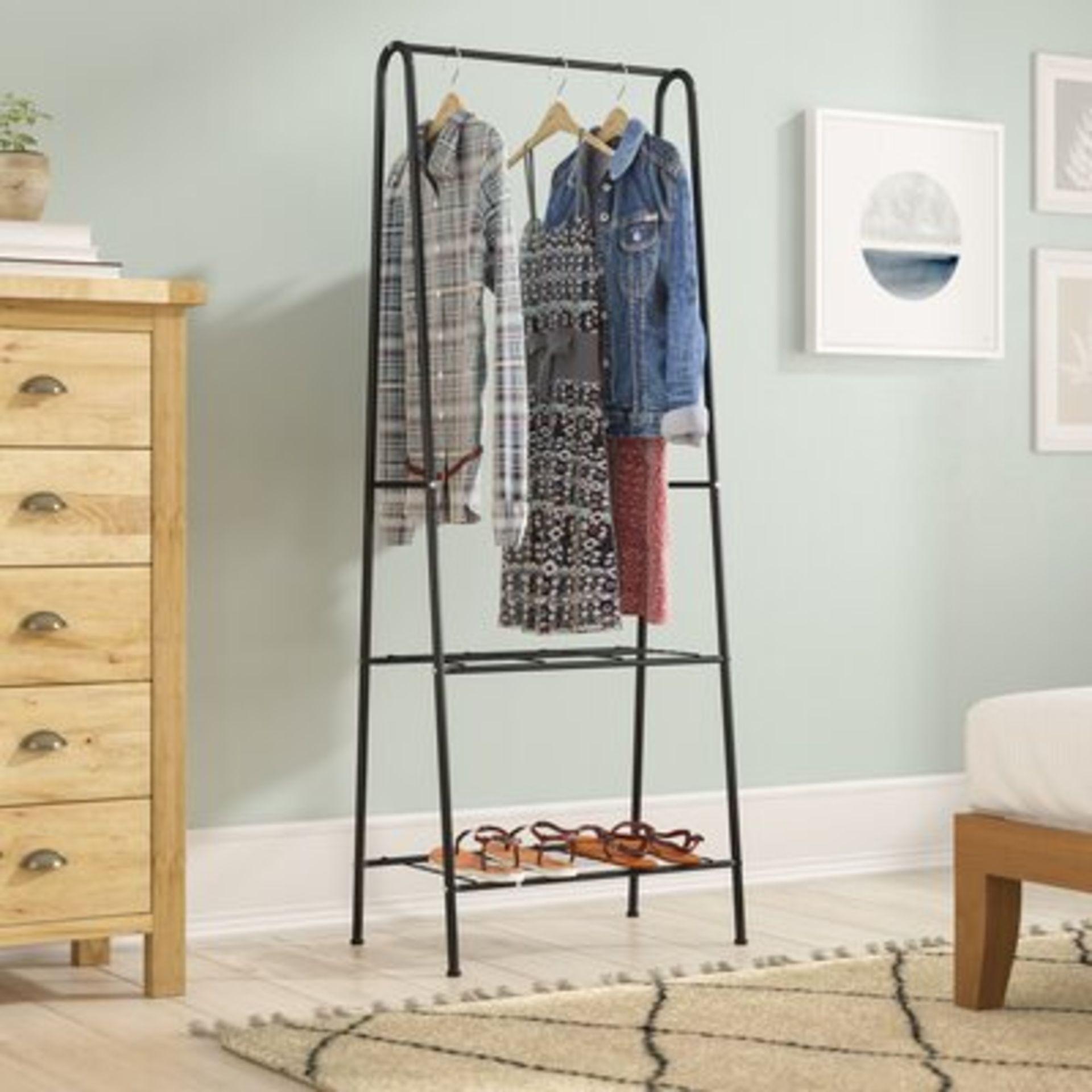 Tarbell 61.5cm wide clothes rack - RRP £48.99