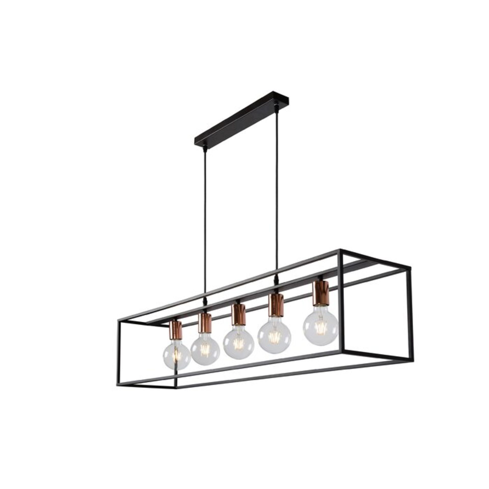 Arthur 5-Light Kitchen Island Pendant - RRP £179.75 - Image 2 of 2