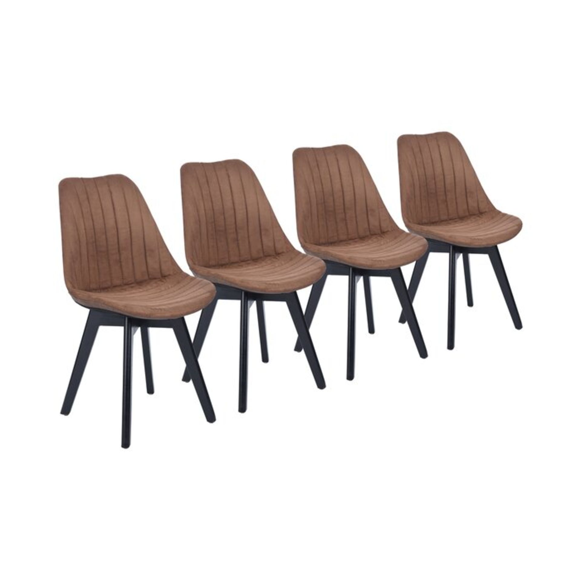 Ziolkowski Upholstered Dining Chair (Set of 4) - RRP £239.99 - Image 2 of 3