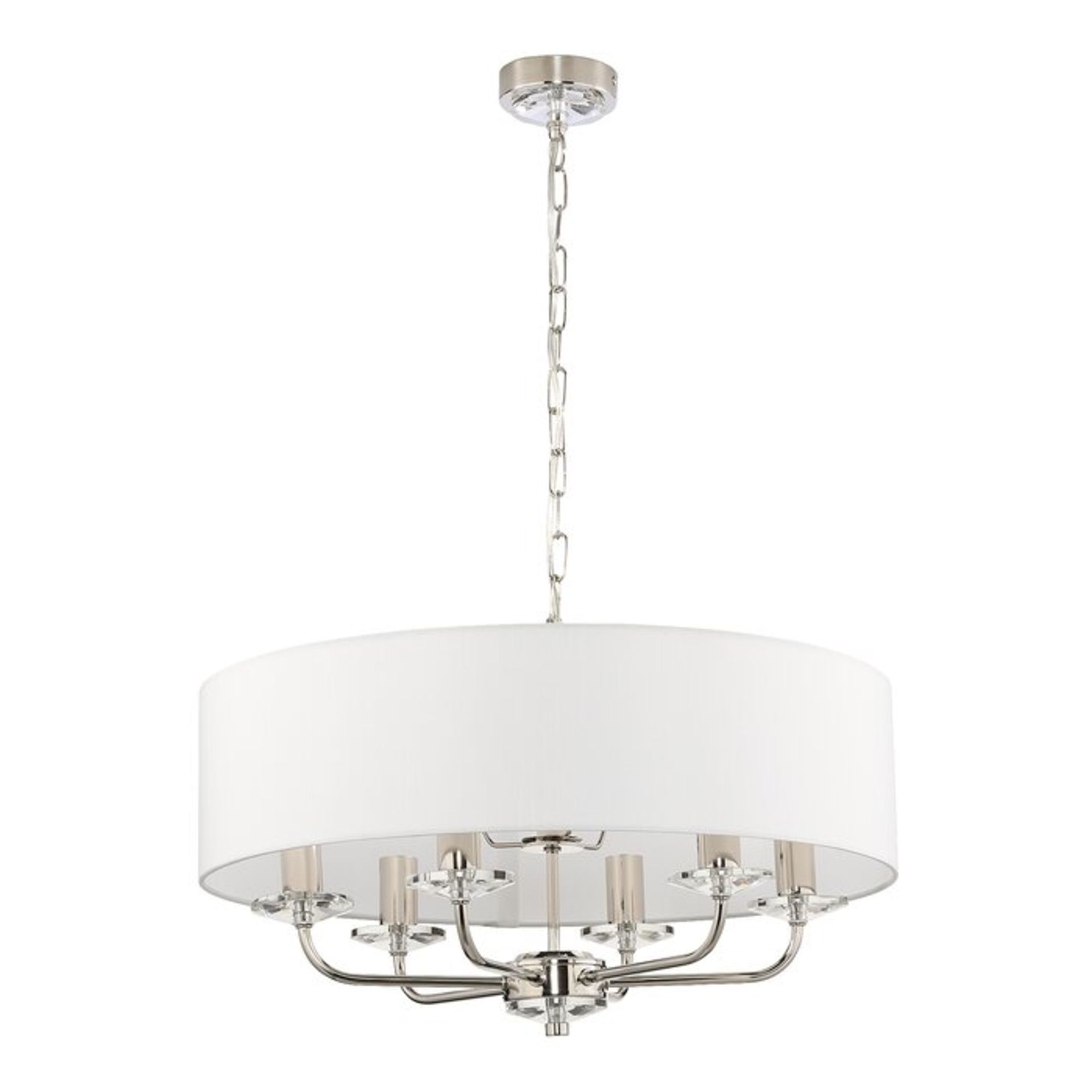 Basilia 6-Light Drum Chandelier - RRP £234.00