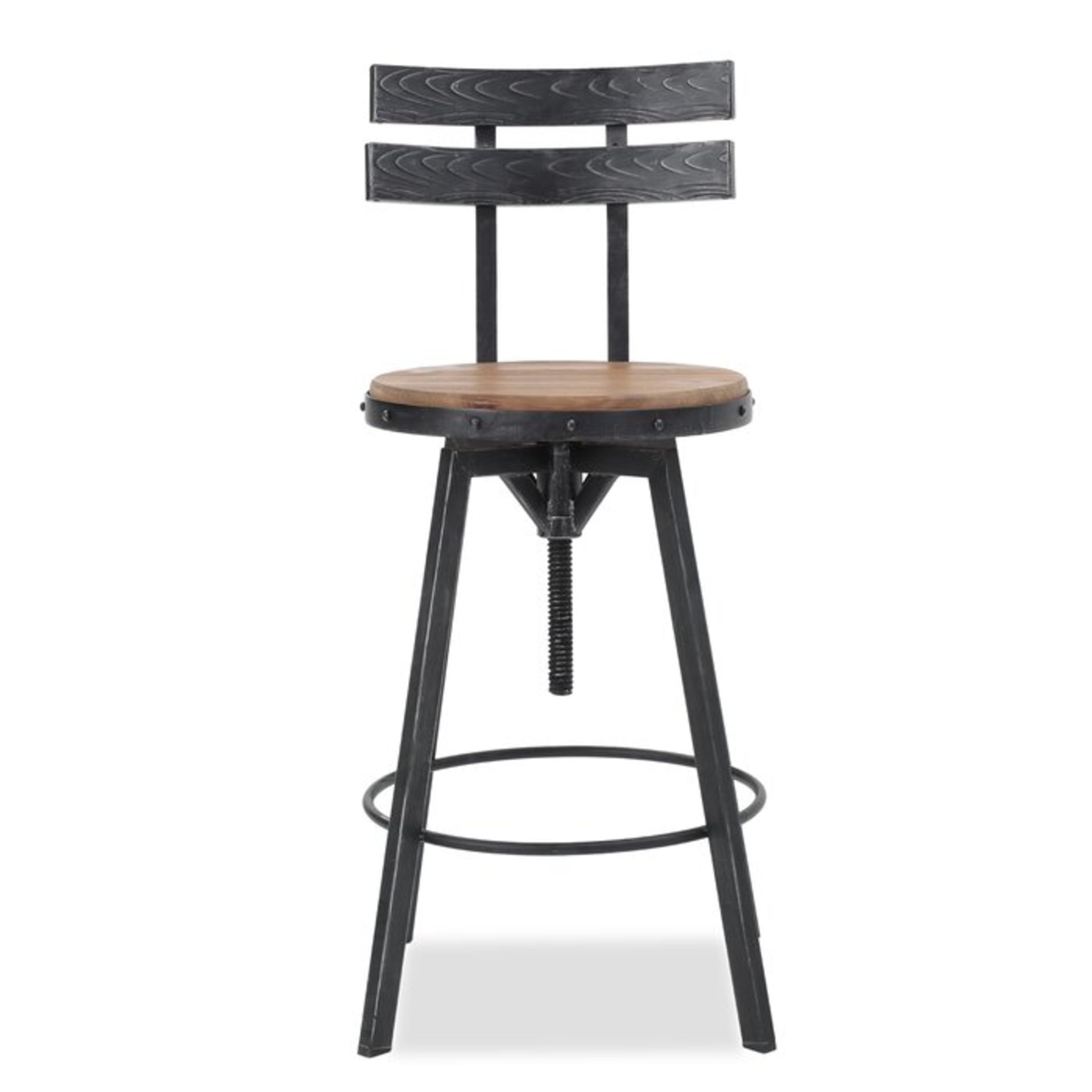 Whaley Height Adjustable Swivel Bar Stool - RRP £129.99