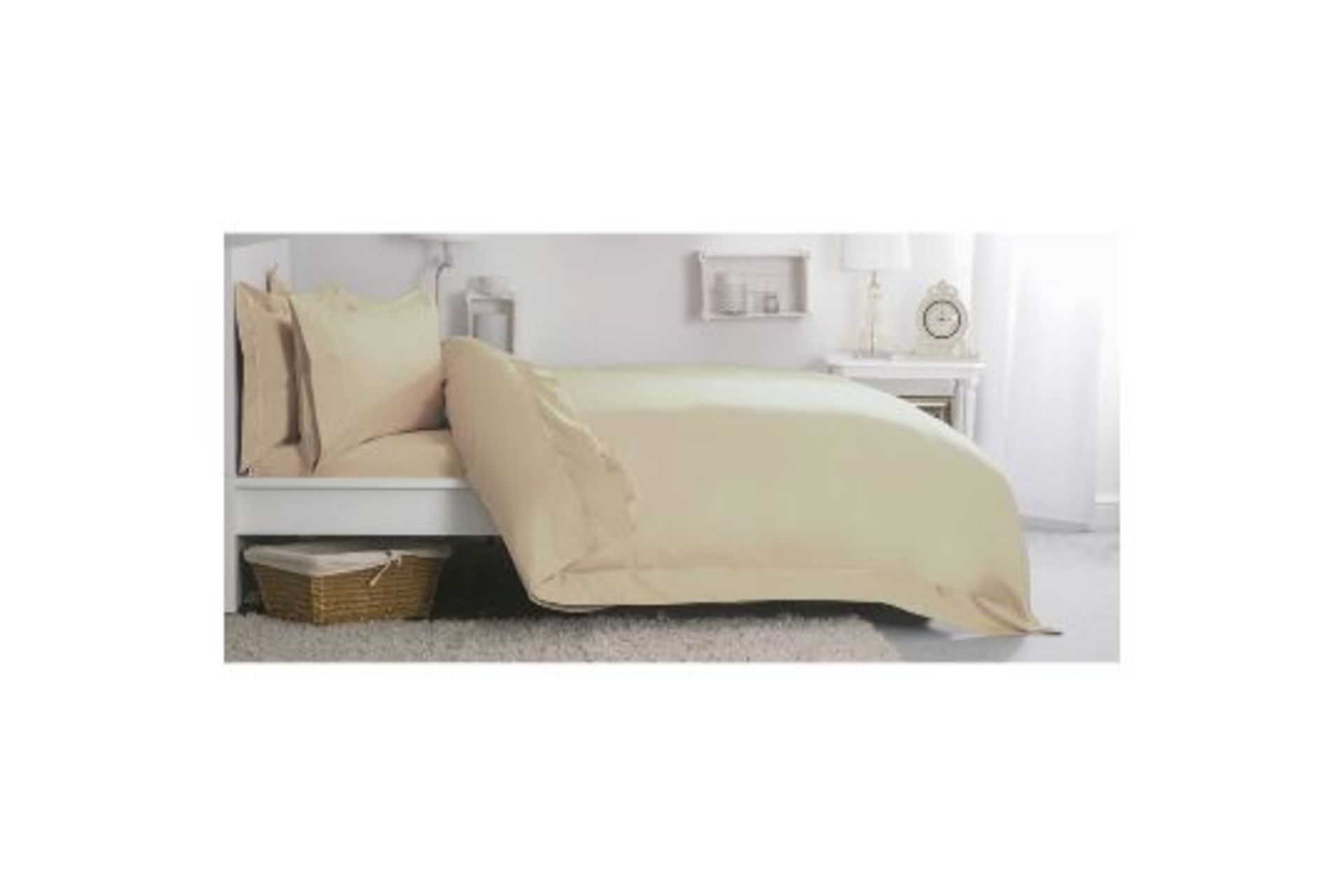 400 TC Egyptian Quality Cotton Duvet Cover Set - RRP £43.99