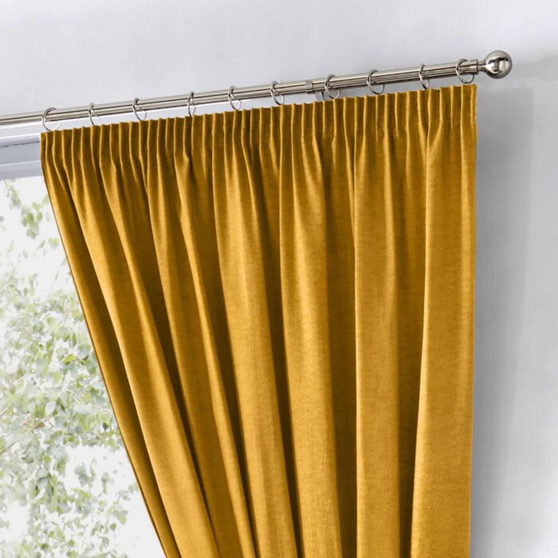 Coleraine Pencil Pleat Blackout Thermal Curtains - RRP £120.00 - Image 2 of 2