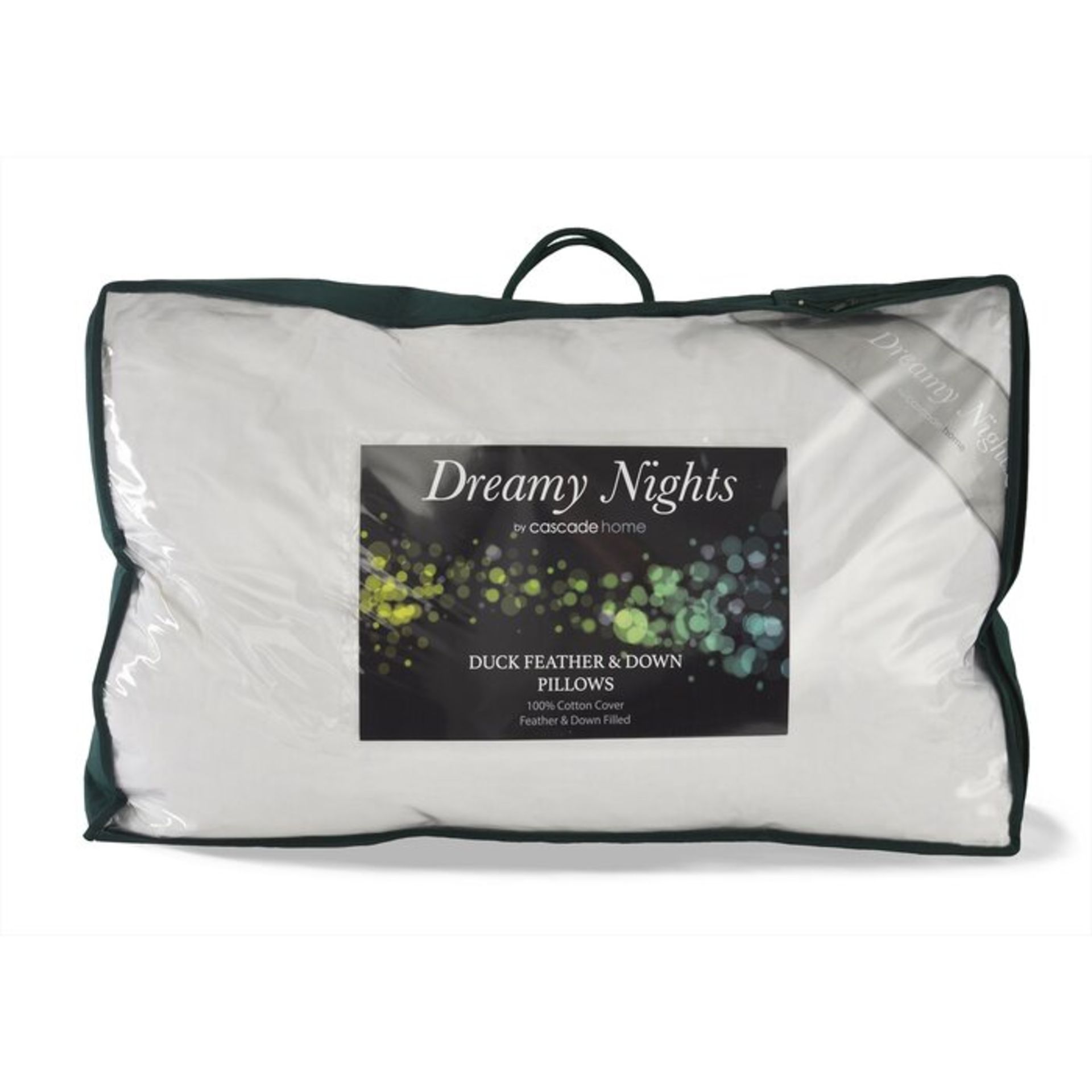 Duck Feather Down Pillow (Set of 2) - RRP £30.00