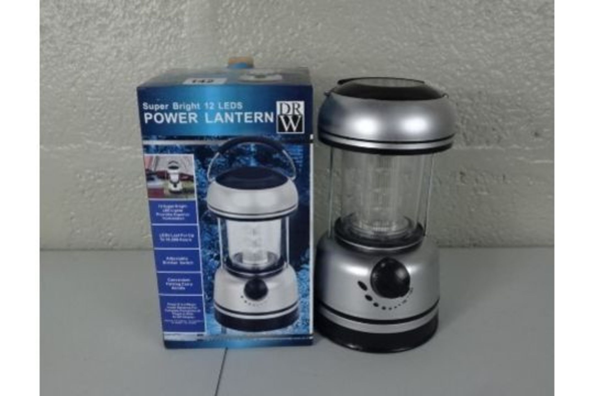 Super Bright 12 LED Power Lantern (Batteries Not Included