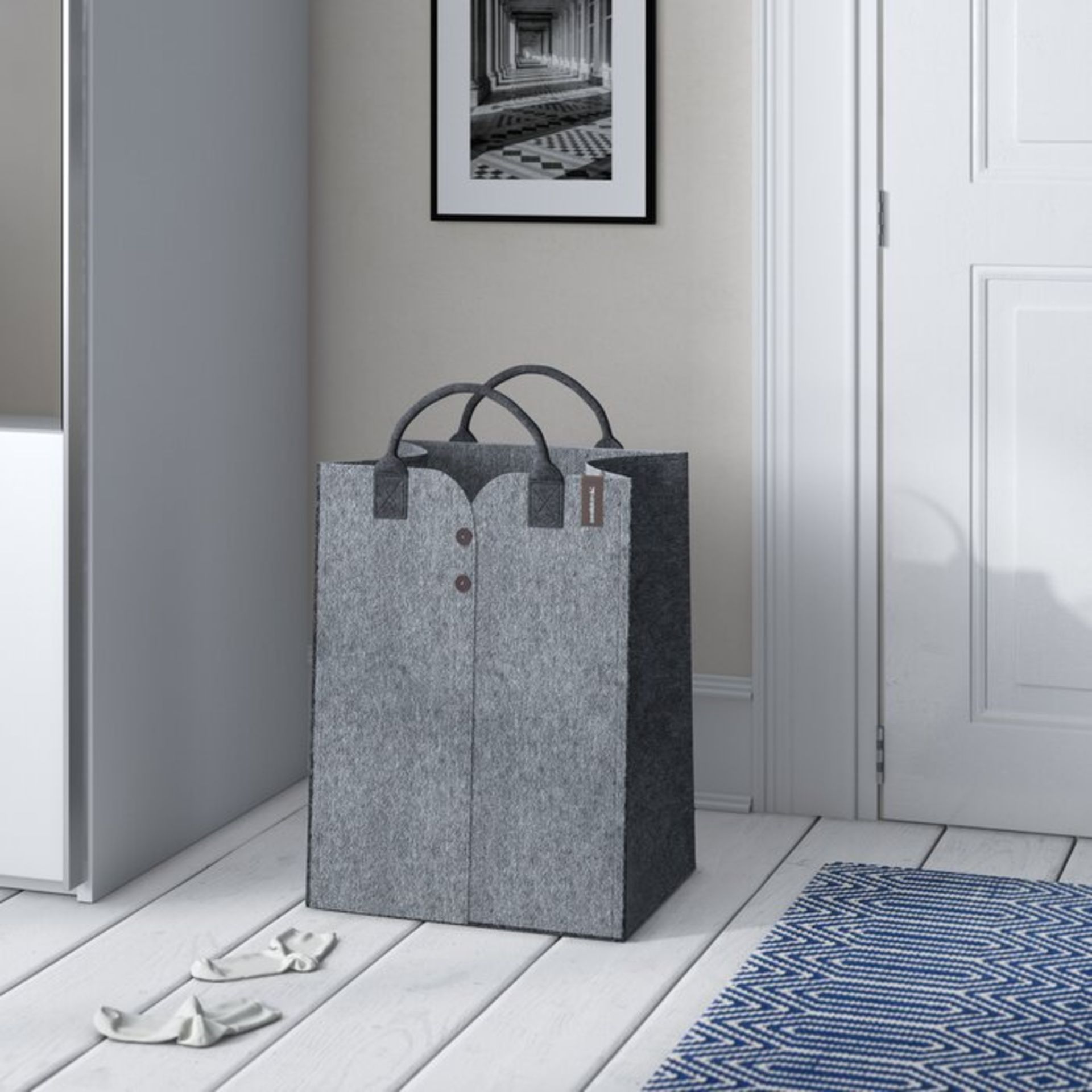 Felt Laundry Basket - RRP £61.99