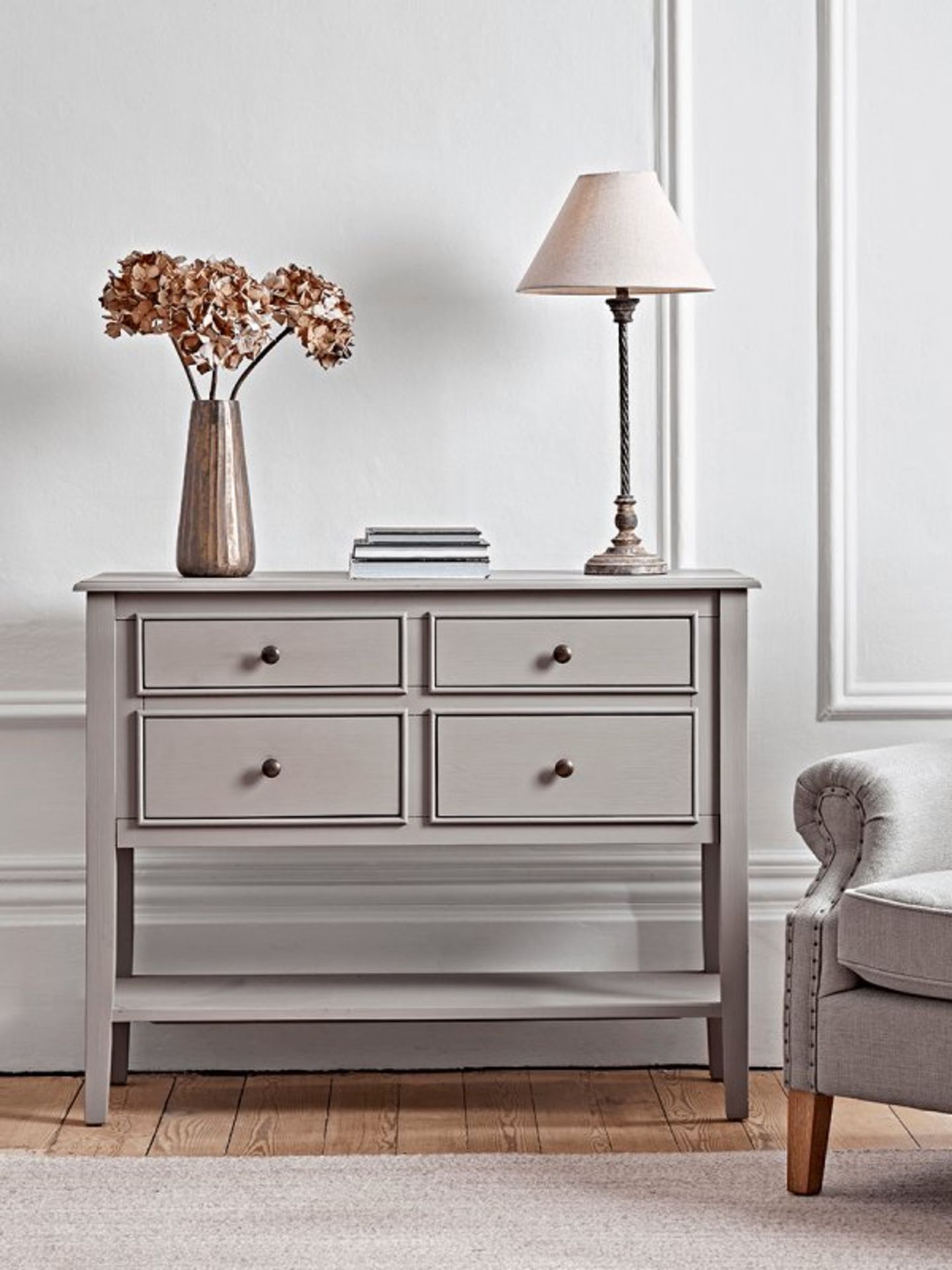 Camille Chest of Drawers - Grey RRP £495.00