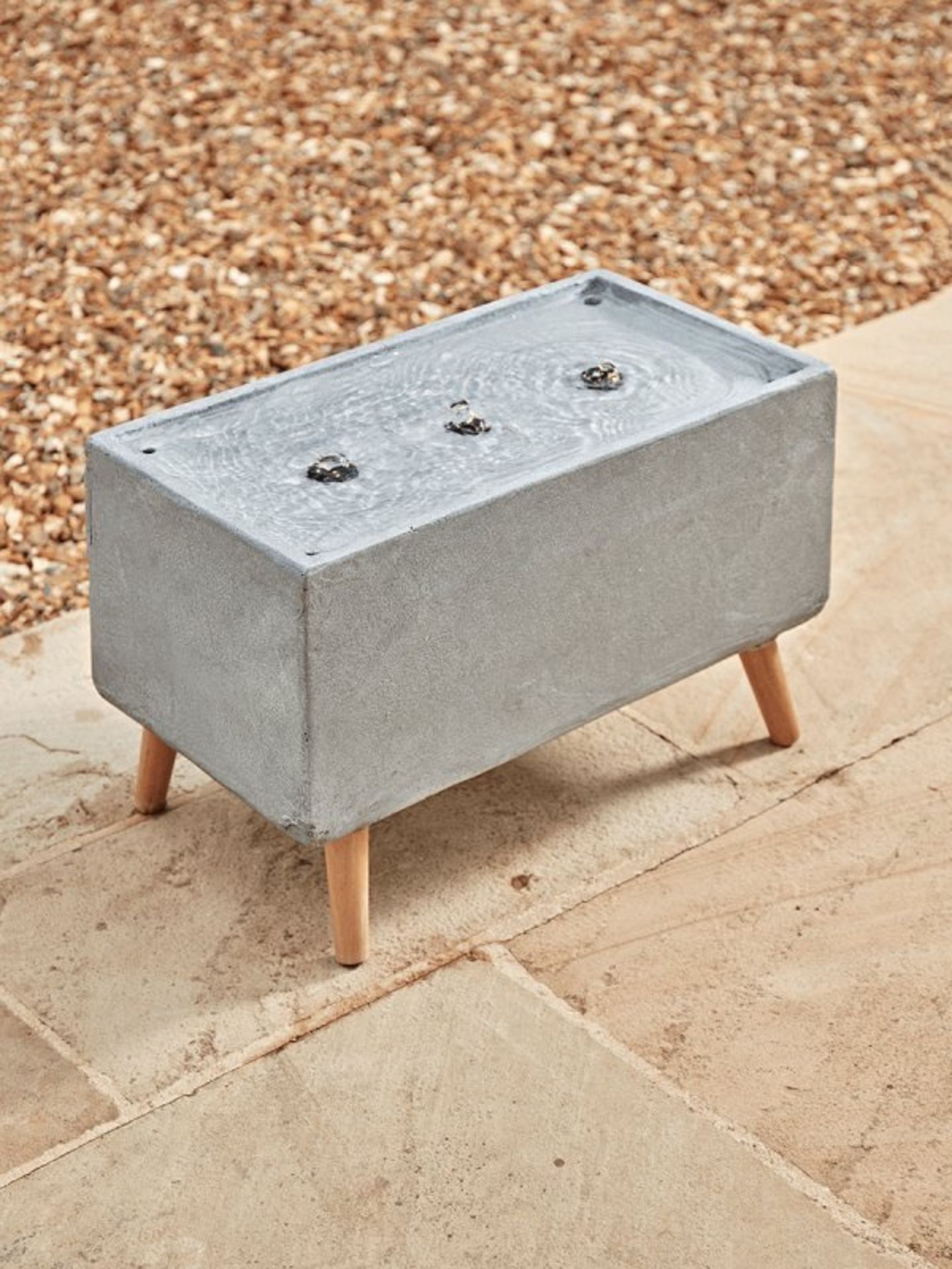 Standing Water Feature - Rectangular - RRP £175.00 (untested)