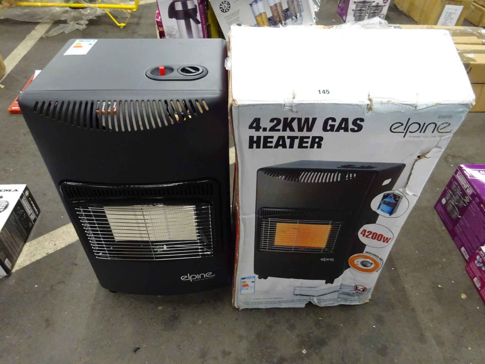 4.2KW GAS HEATER