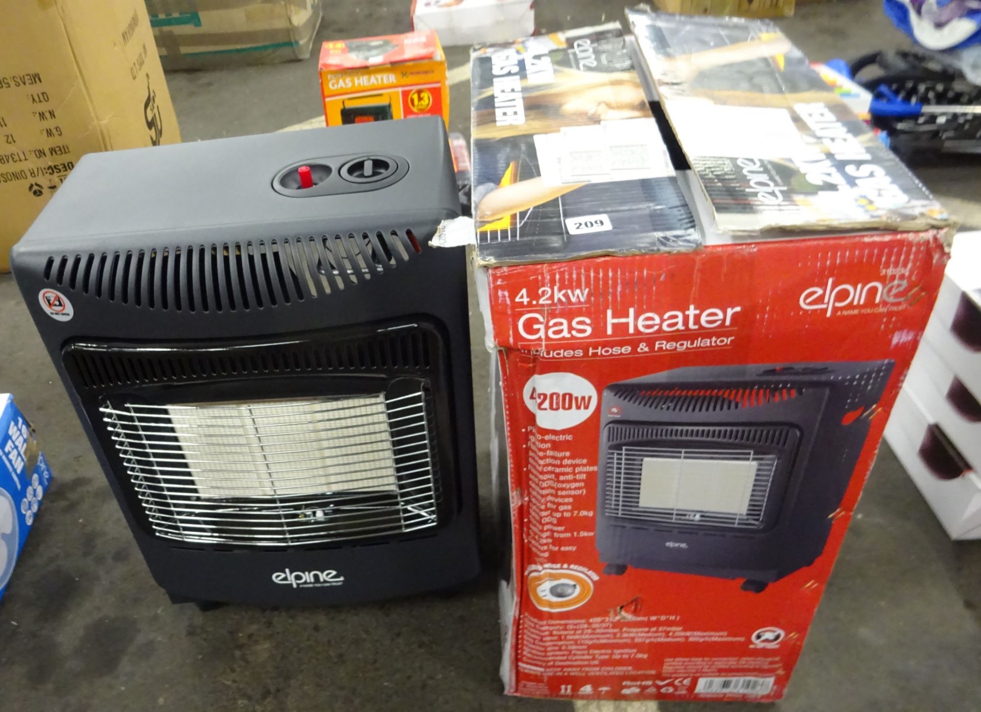 SM 4.2KW GAS HEATER