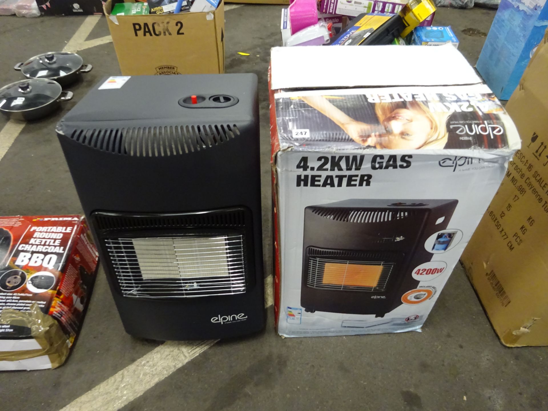 4.2KW GAS HEATER