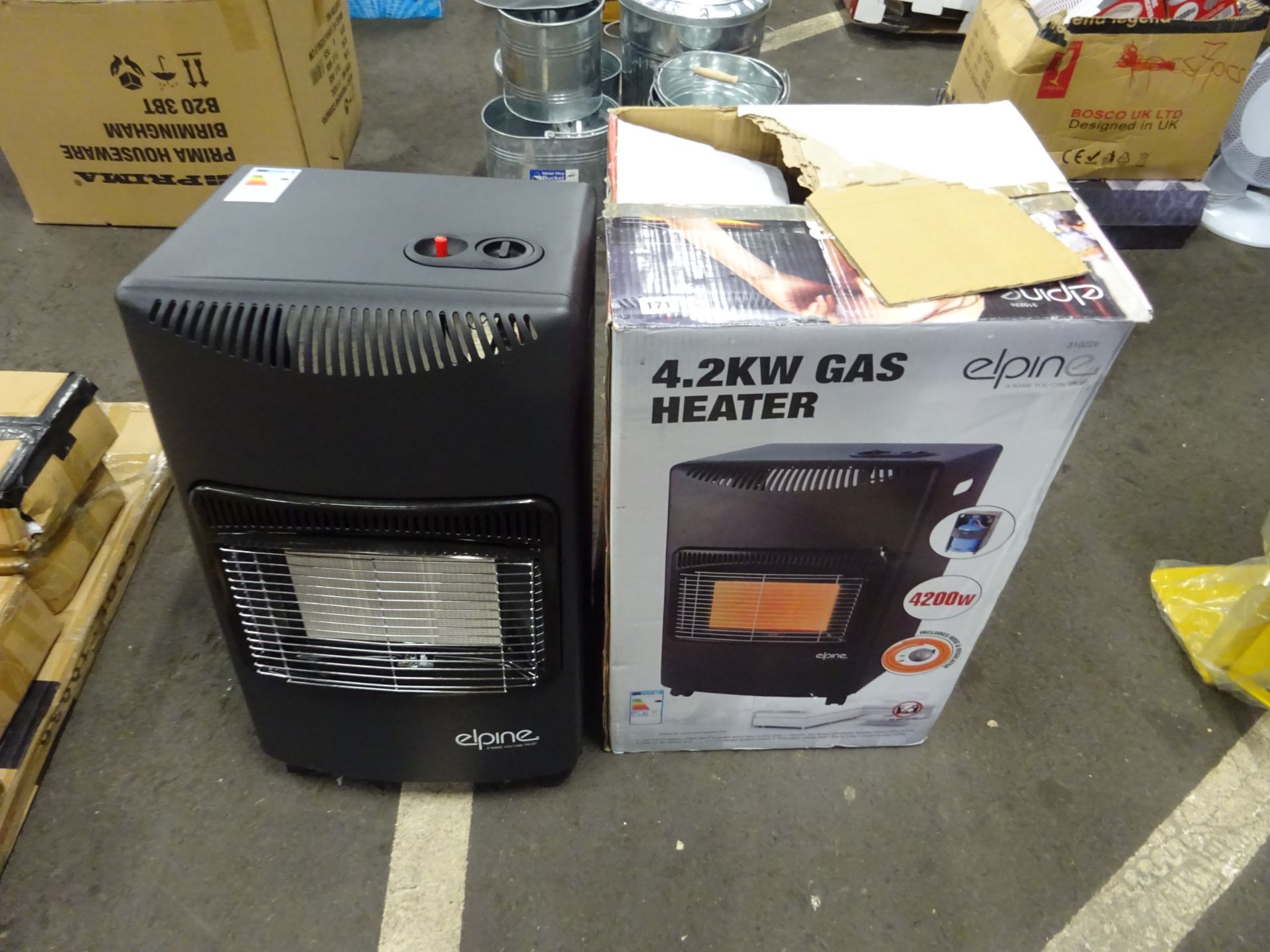 4.2KW GAS HEATER