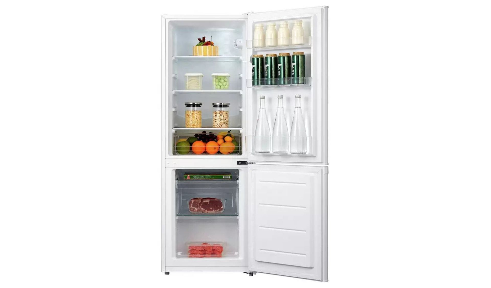 Bush M50142FFW Fridge Freezer - White - ARGOS RRP £209.99 - Image 2 of 7