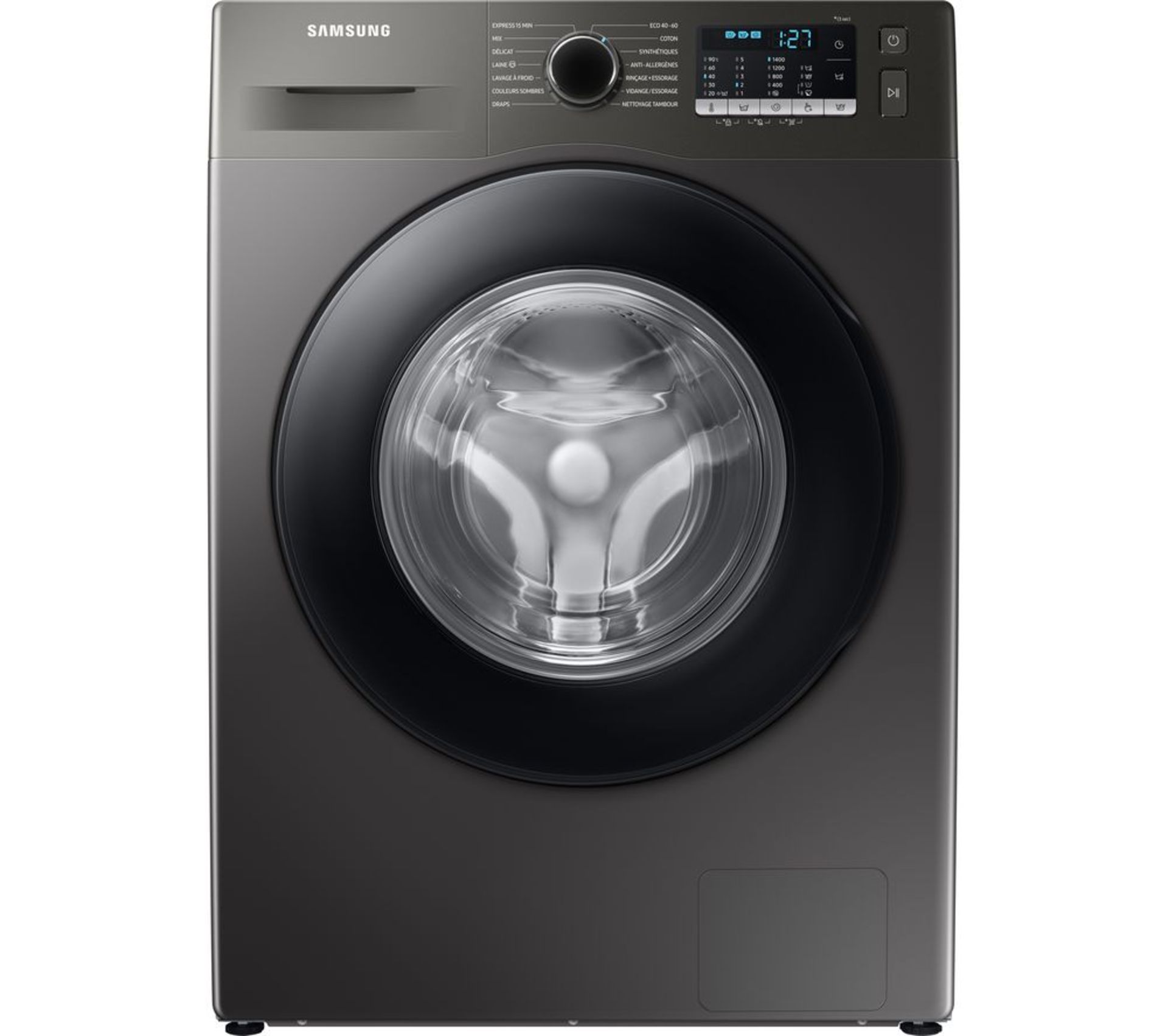 Samsung ecobubble™ WW70TA046EX 7Kg Washing Machine with 1400 rpm - Graphite - ARGOS RRP £369