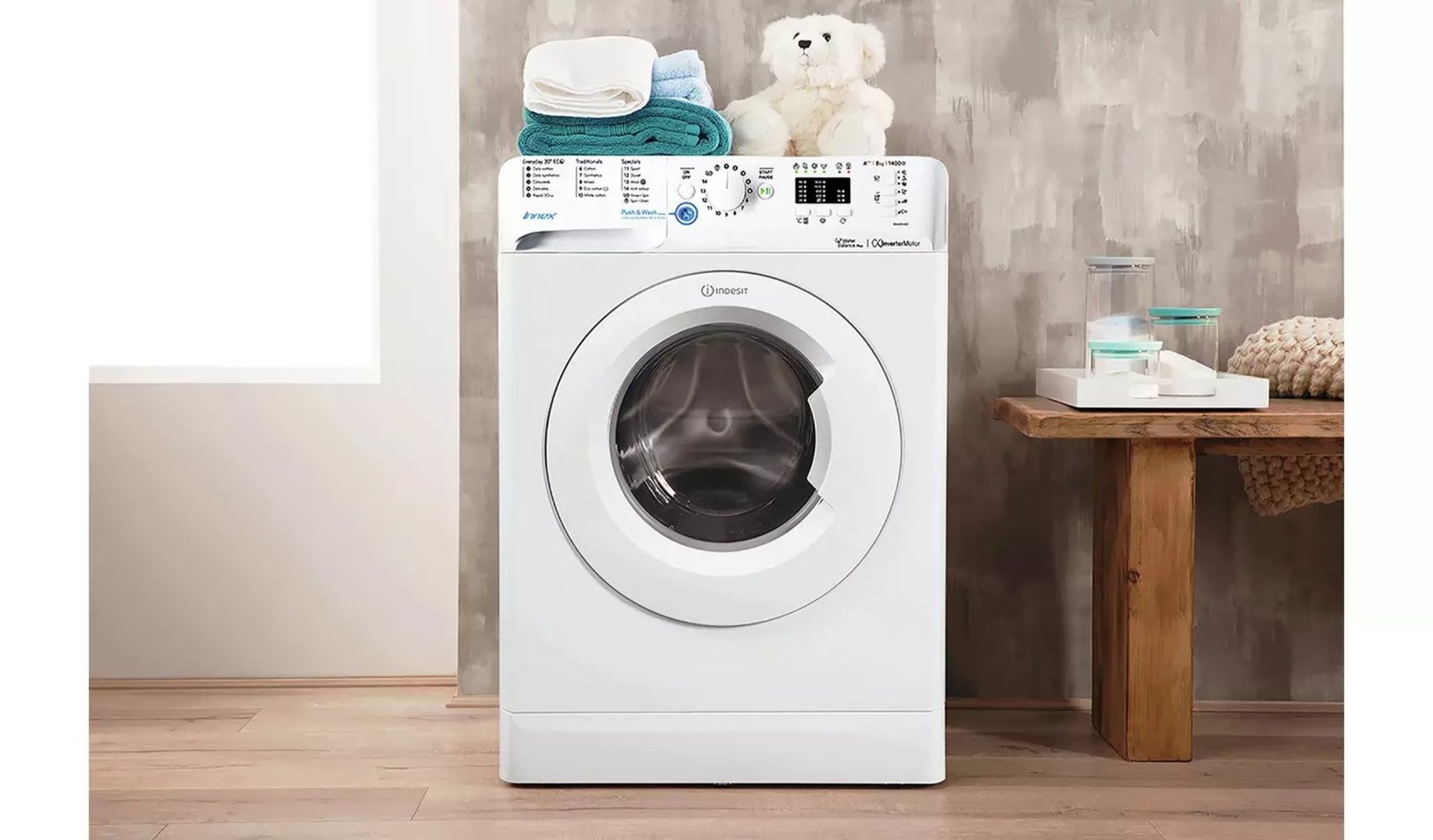 Indesit BWA81484XWUK 8KG 1400 Spin Washing Machine - White - ARGOS RRP £239.99