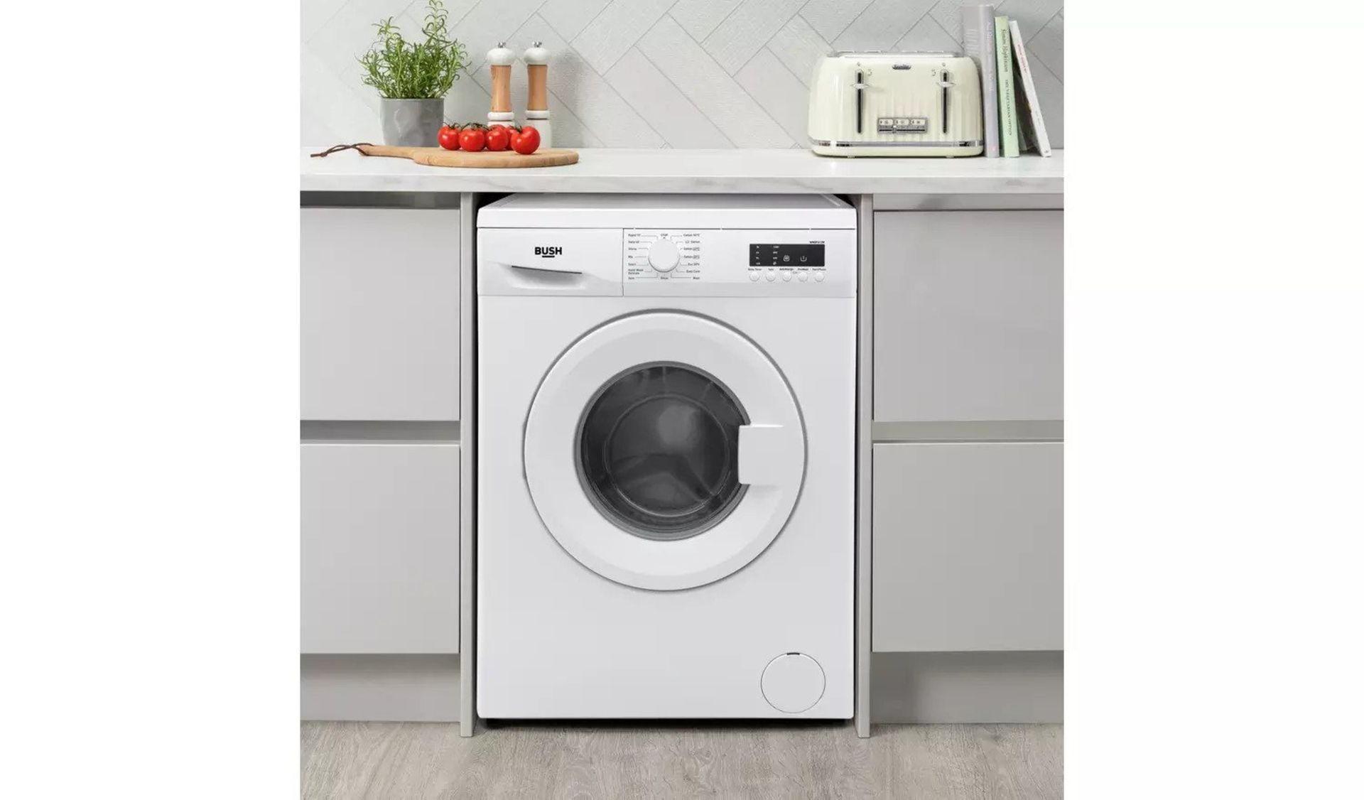 Bush WMDF612W 6KG 1200 Spin Washing Machine - White - ARGOS RRP £179.99