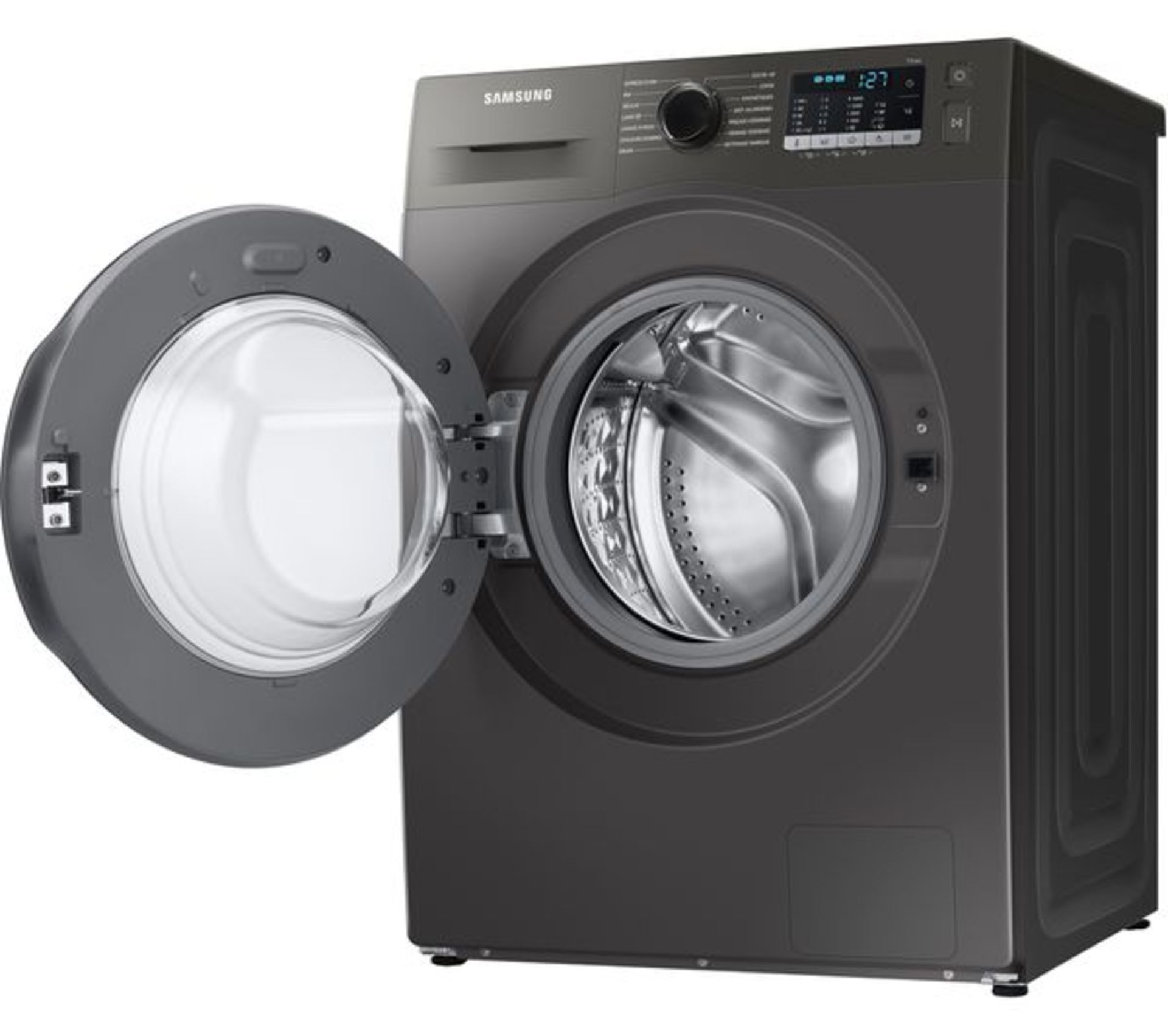 Samsung ecobubble™ WW70TA046EX 7Kg Washing Machine with 1400 rpm - Graphite - ARGOS RRP £369 - Image 2 of 6