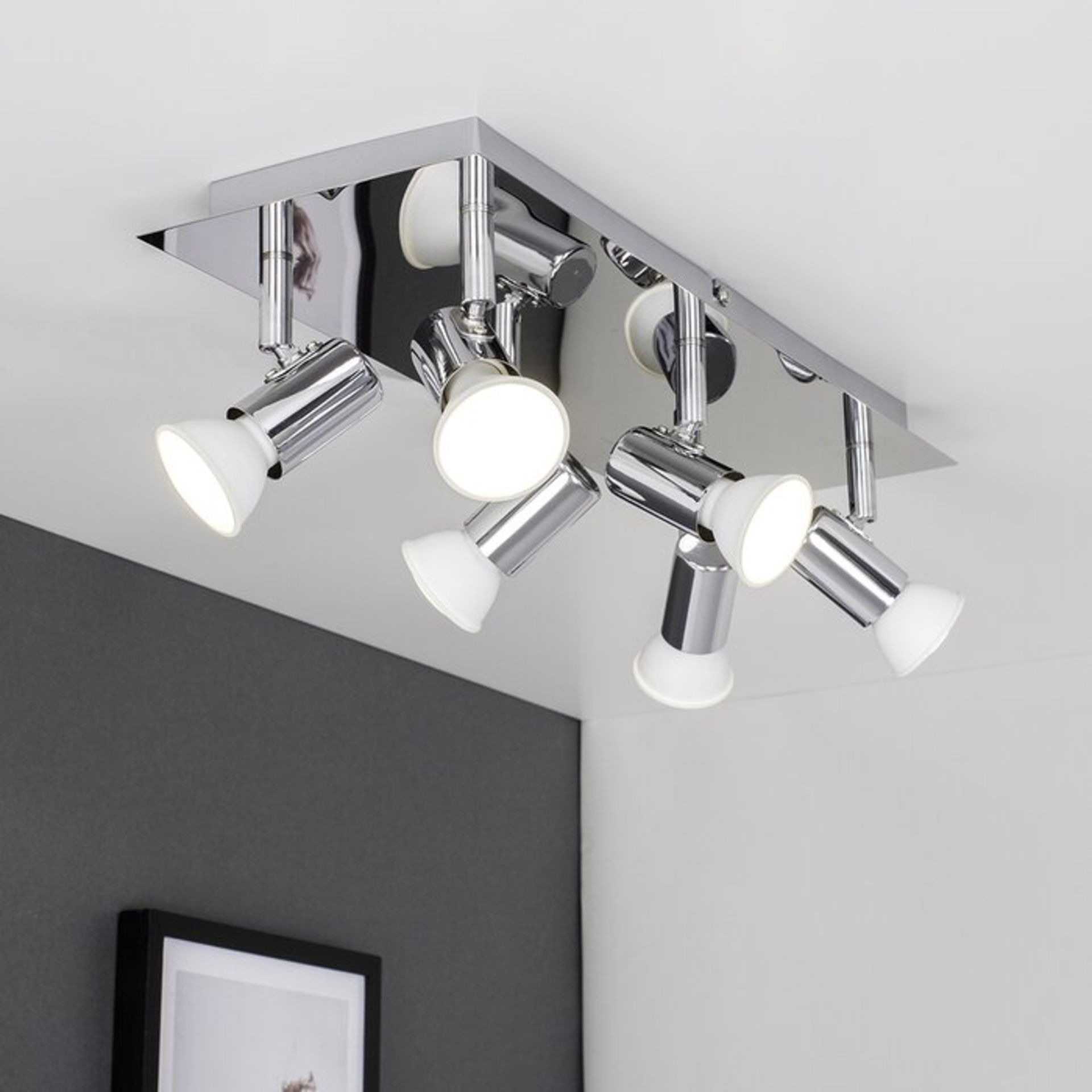 Laverne 6-Light Ceiling Spotlight - RRP £54.99 - Image 2 of 2