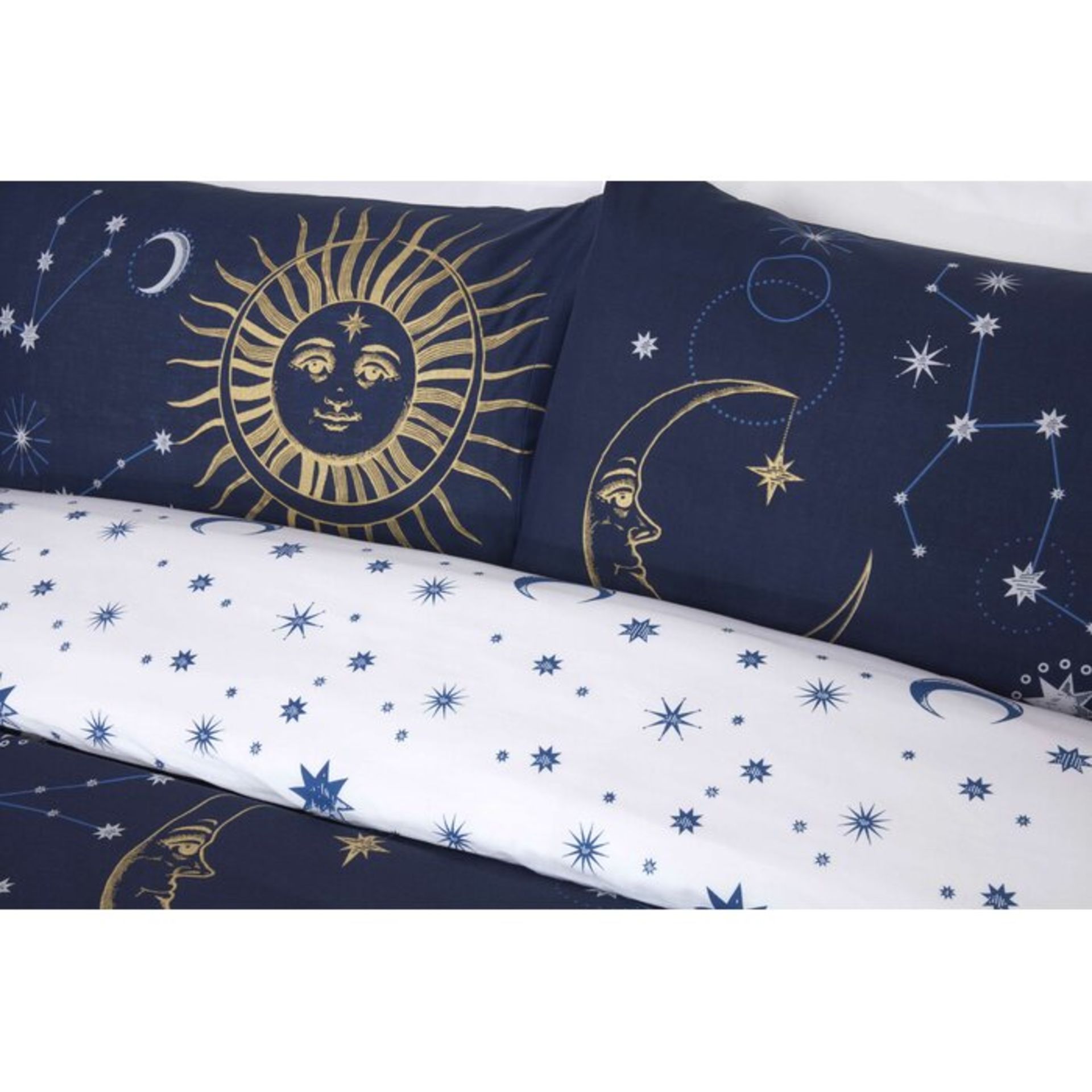 Johnsie Percale Duvet Cover Set - RRP £14.99 - Image 2 of 2