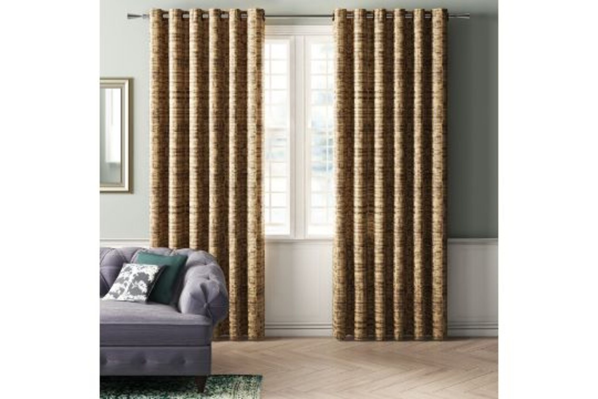 Stoumont Eyelet Room Darkening Curtains - RRP £115.99