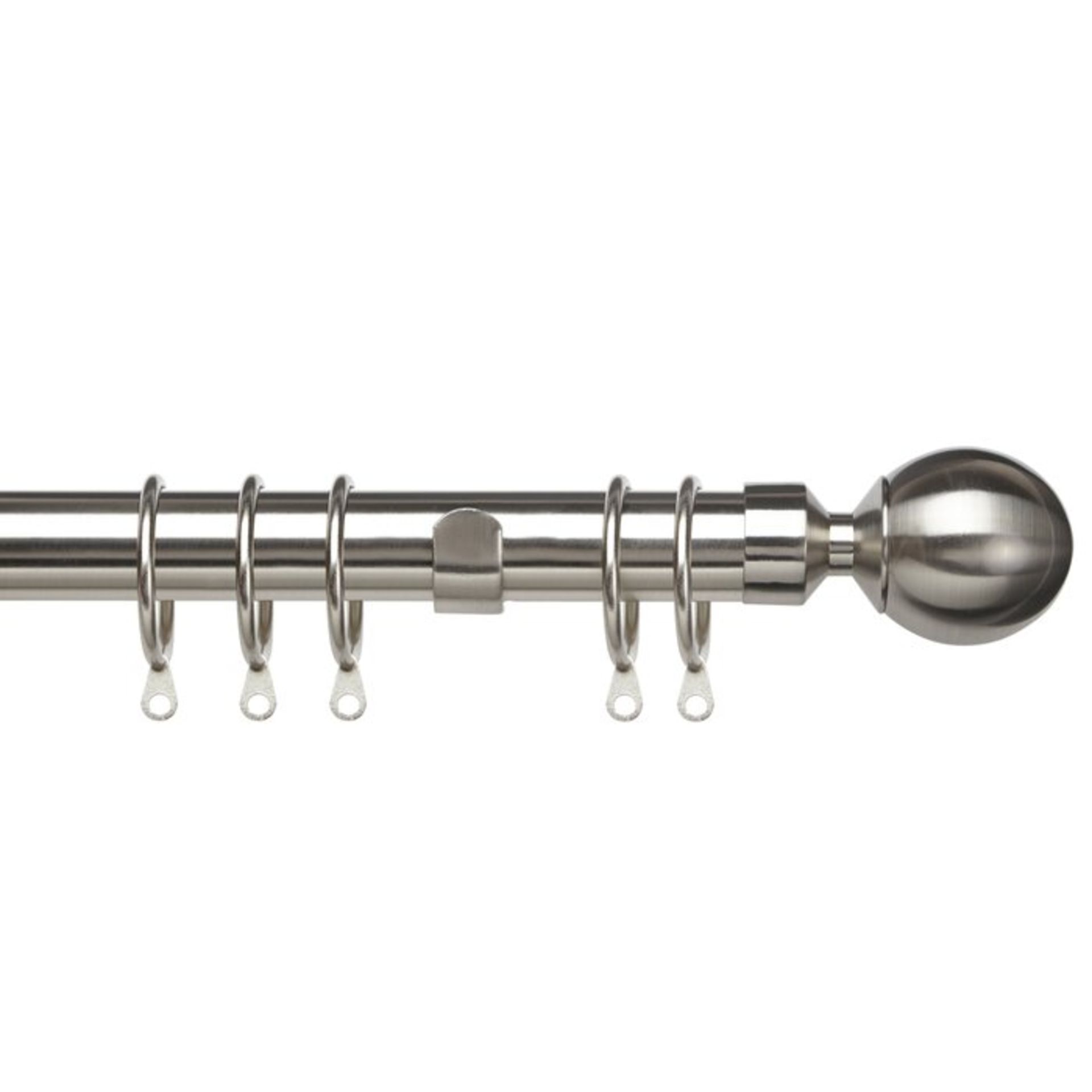 Tarver Extendable Single Curtain Rod and Hardware Set - RRP £34.99