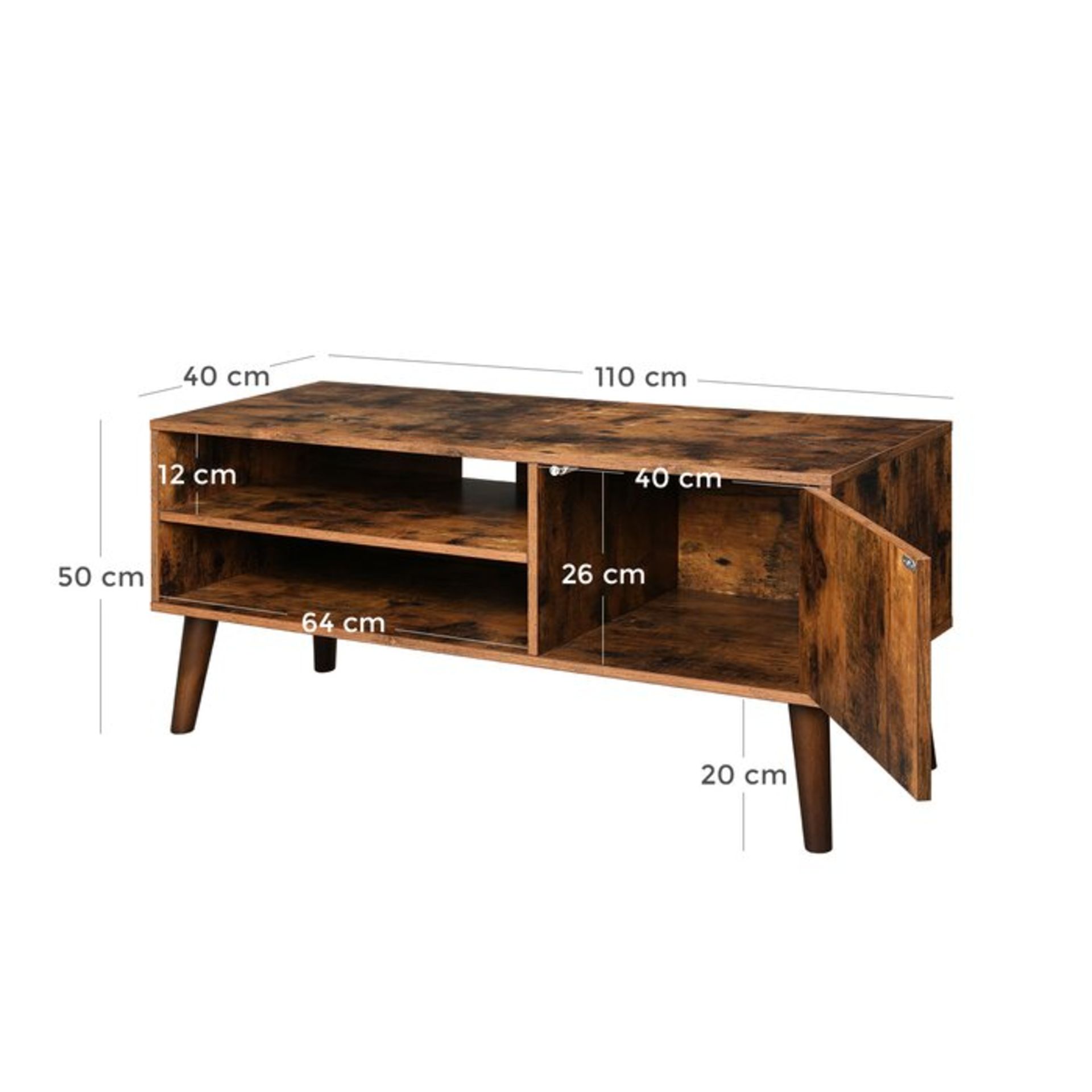 Bliss TV Stand for TVs up to 43" - RRP £97.99 - Image 3 of 3