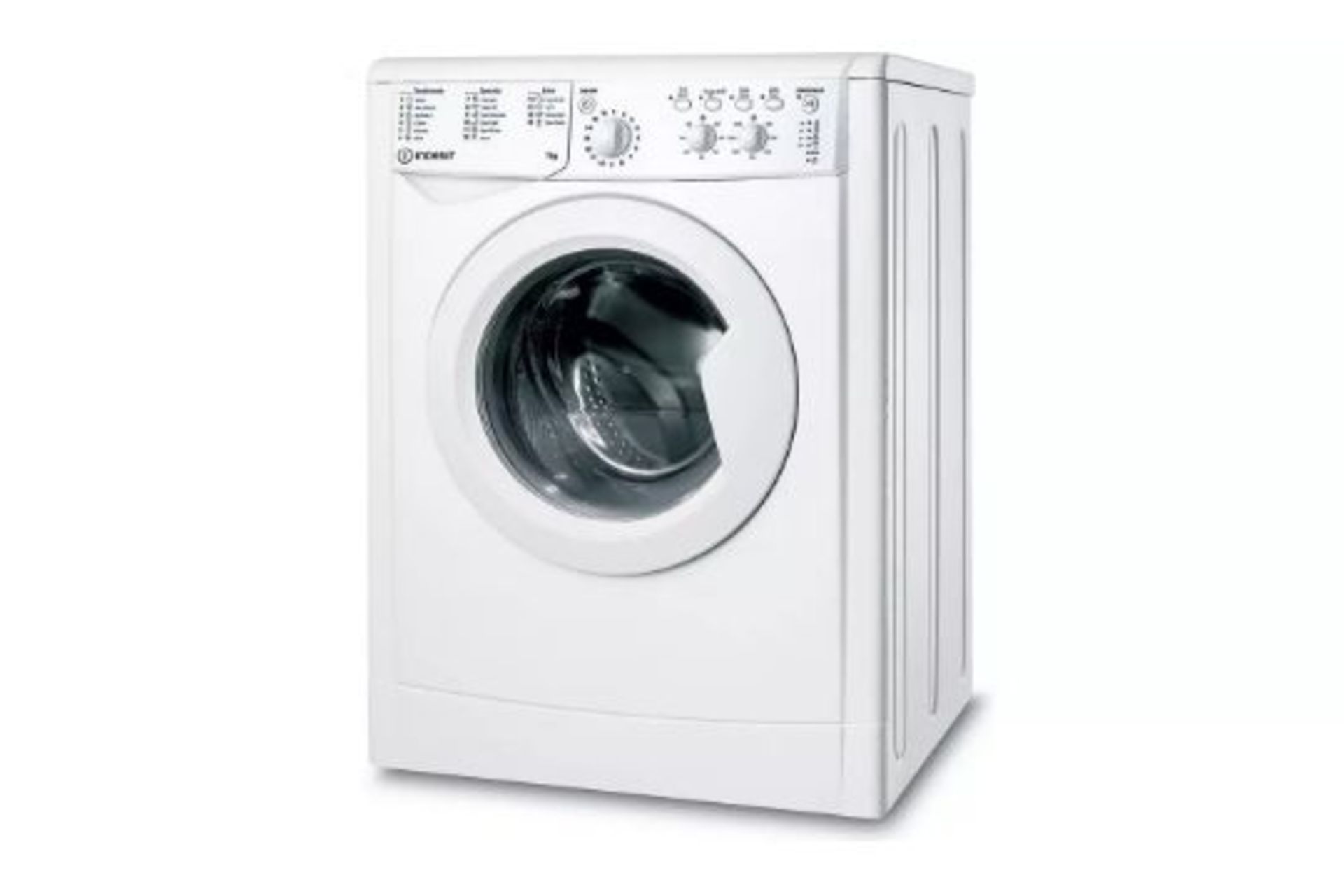 Indesit EcoTime IWC71252W 7KG Washing Machine - White - ARGOS RRP £199.99 - Image 2 of 5