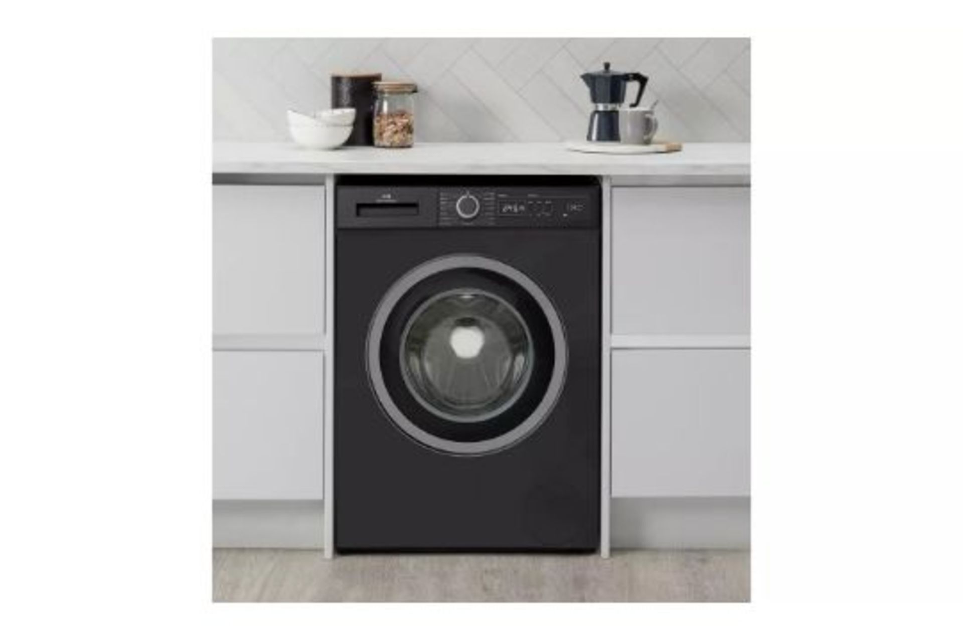 New World NWDHT714W 7KG 1400 Spin Washing Machine - Black - ARGOS RRP £239.99
