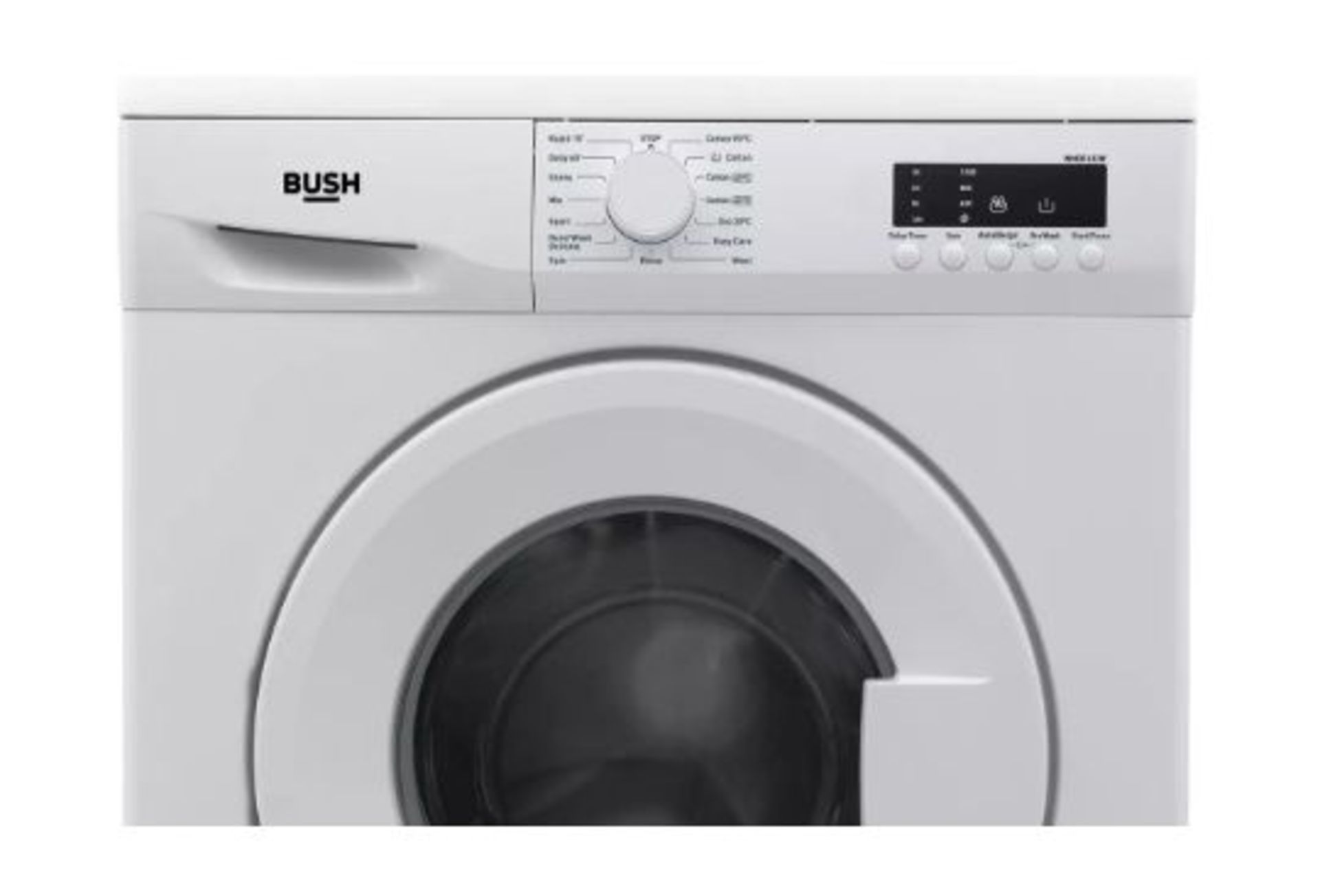 Bush WMDF612W 6KG 1200 Spin Washing Machine - White - ARGOS RRP £179.99 - Image 3 of 5