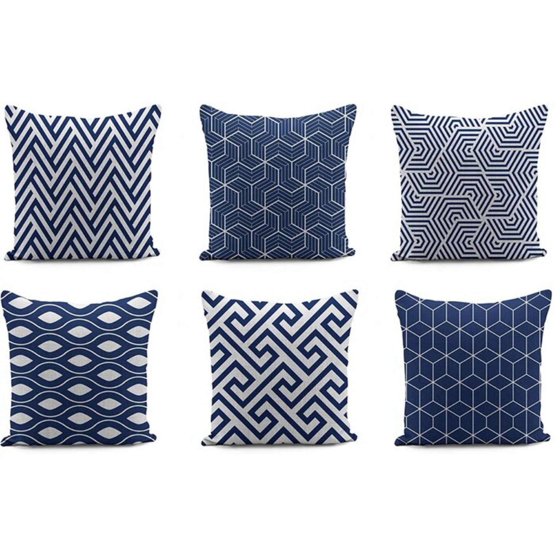 Aelia Cushion Cover (Set of 6) - RRP £31.99 COVERS ONLY