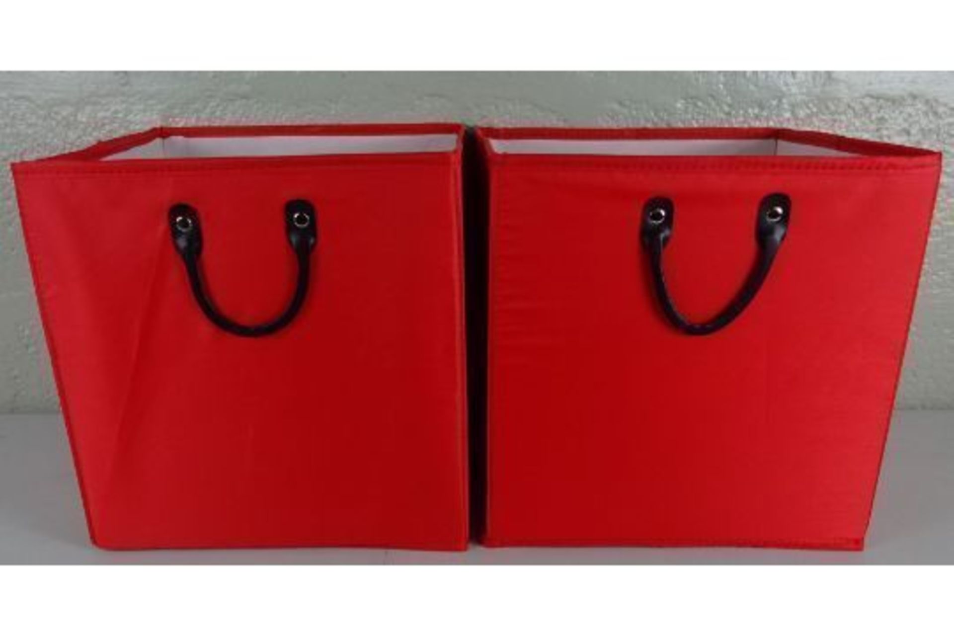 X2 RED STORAGE BOXES
