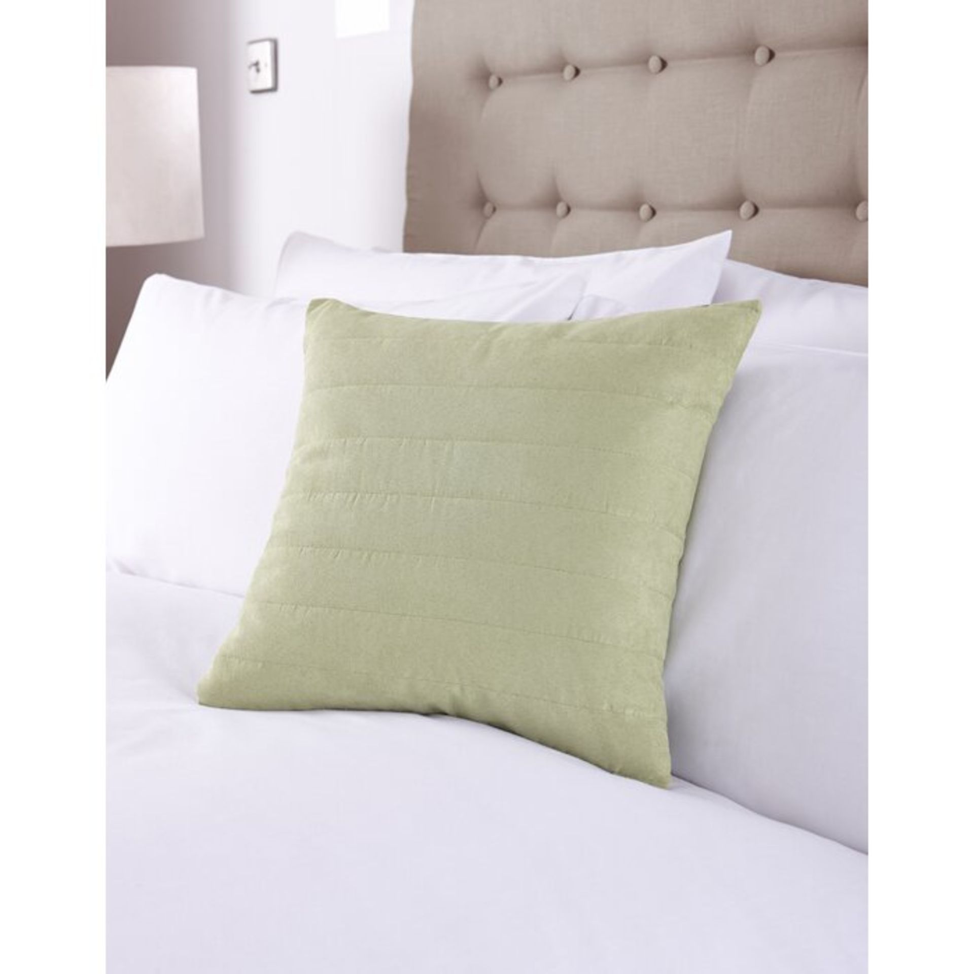 Delapaz Green Cushion Cover x2 RRP £11.99 Per Cushion