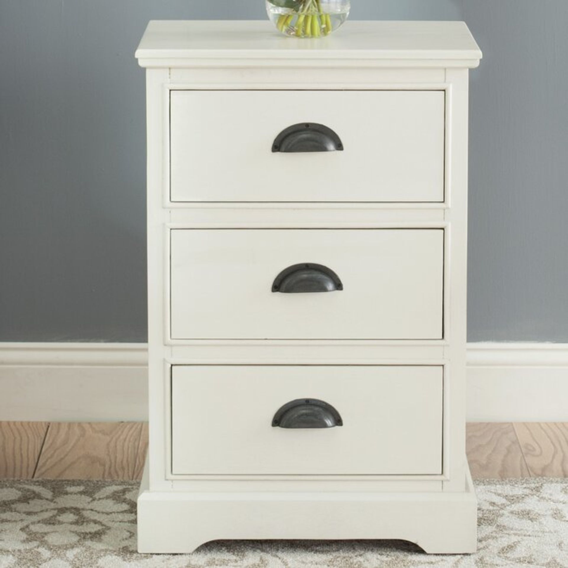 Calvillo 3 Drawer Bedside Table - RRP £149.99