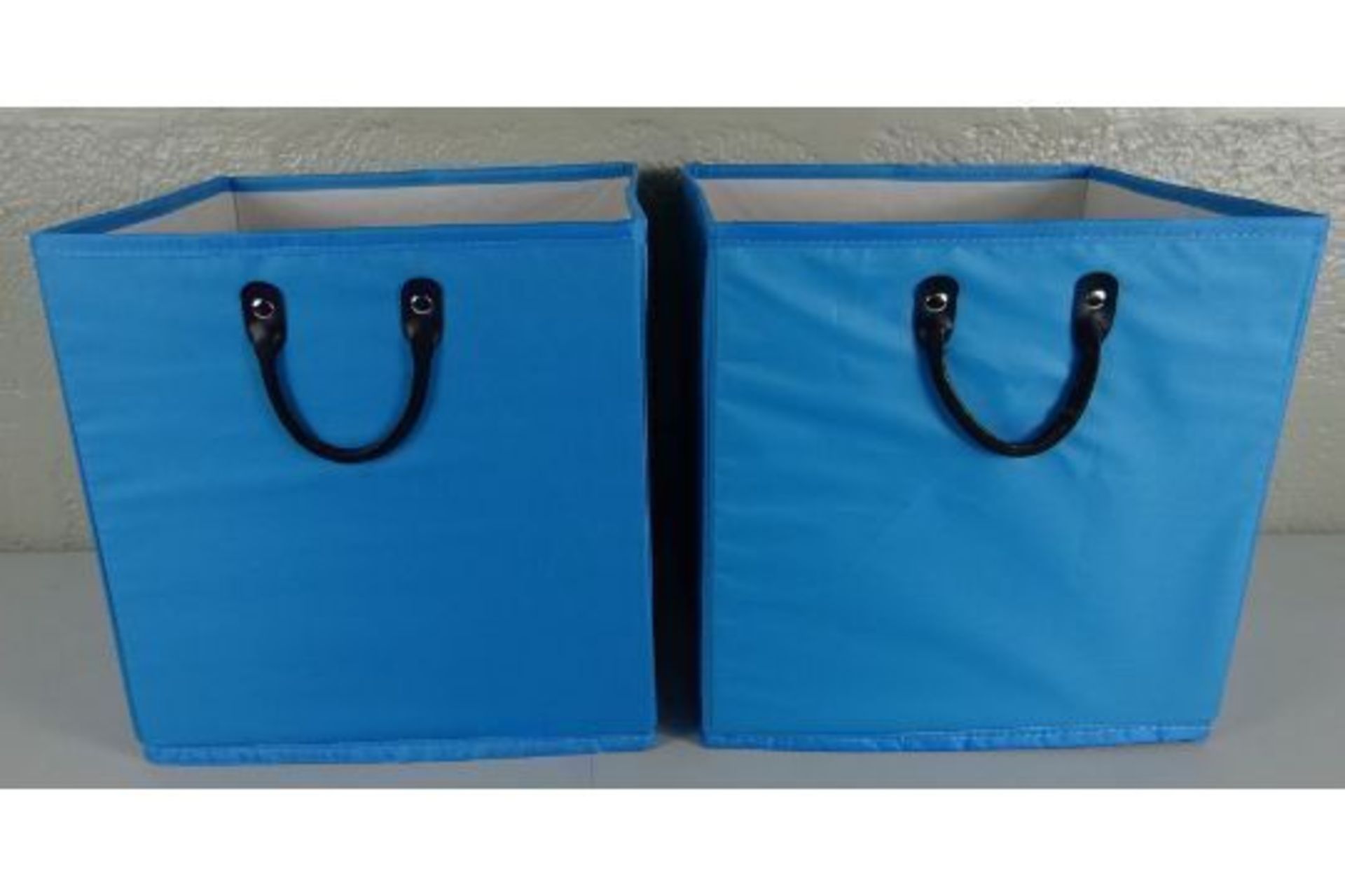 X2 BLUE STORAGE BOXES