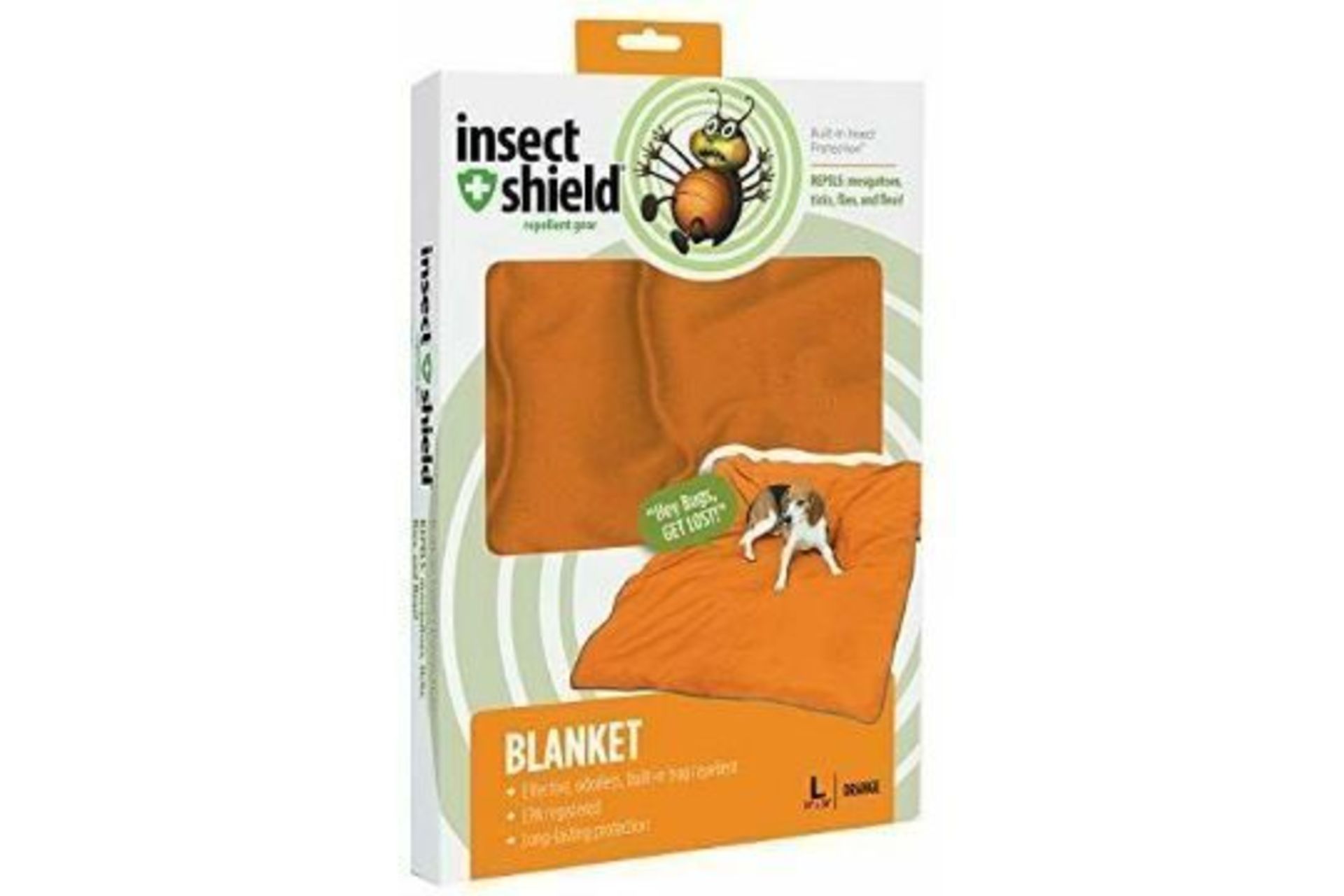 Large Insect Shield Dog Blanket With Insect Shield Repellent