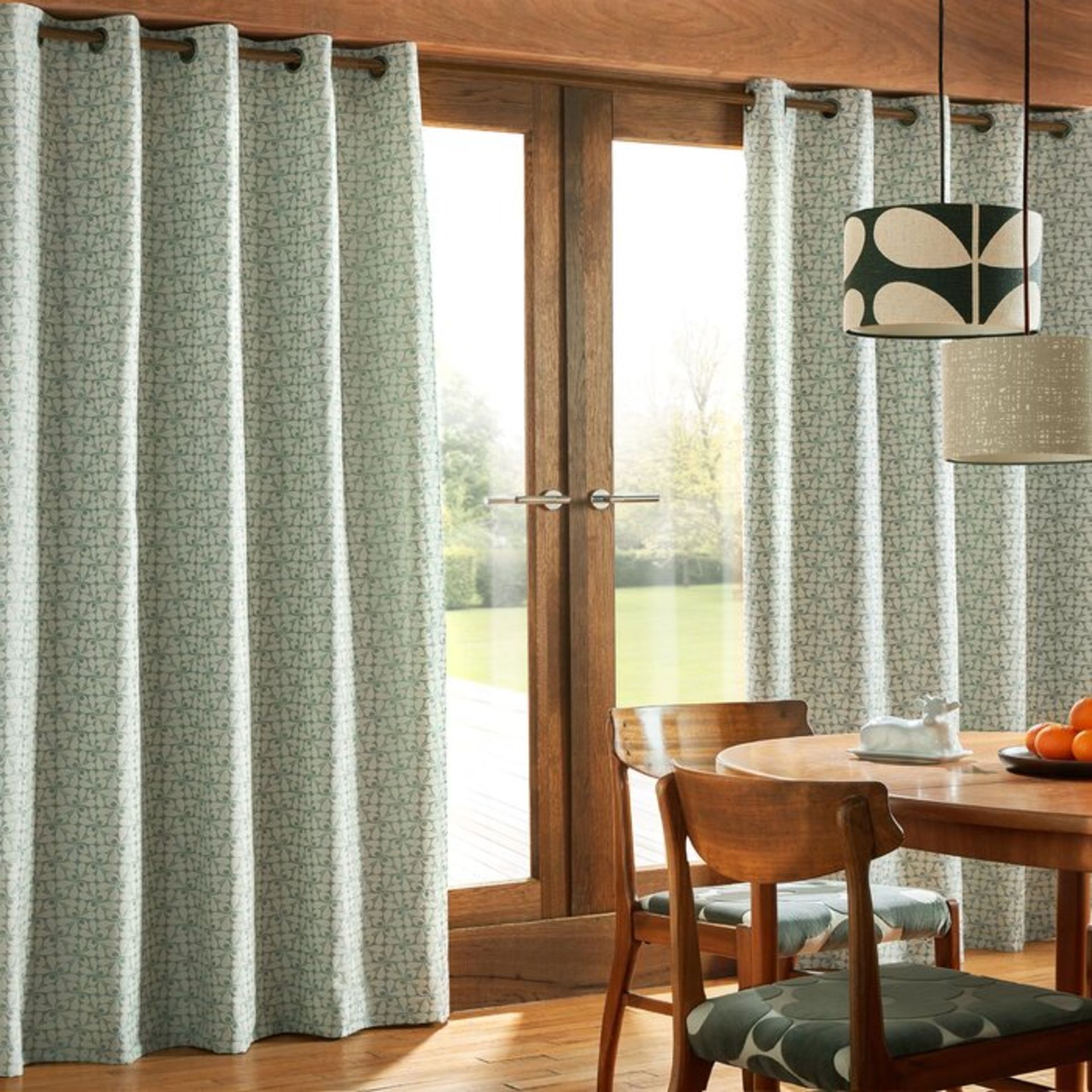 Acorn Cup Eyelet Room Darkening Curtains - RRP £158.50