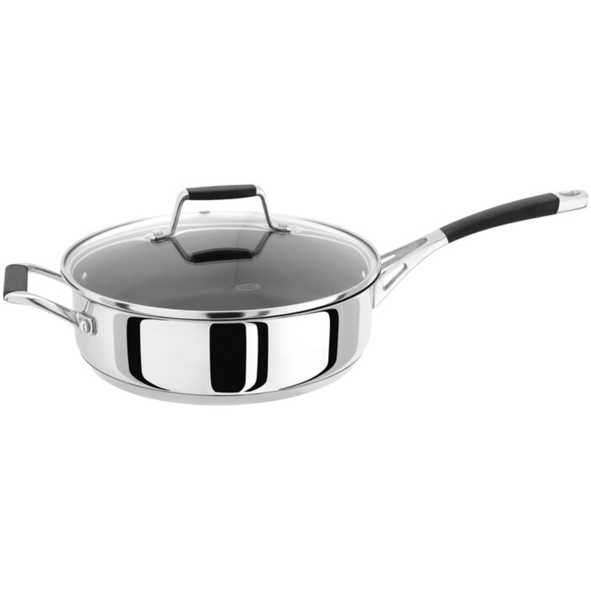 Induction Non-Stick Saute Pan with Lid - RRP £55.04