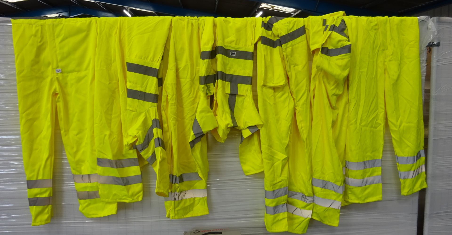 X8 HI VIZ BOILER SUITS