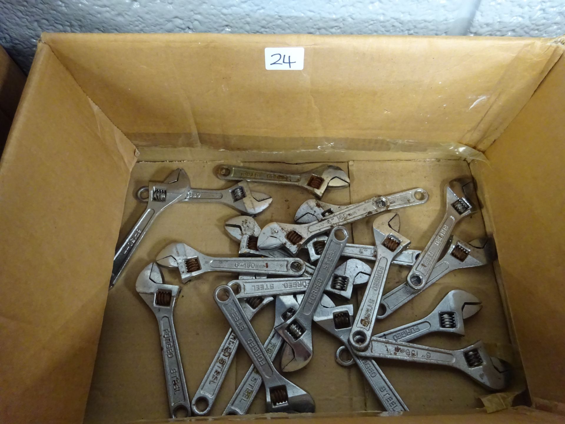 BOX OF 20 SM ADJUSTIBLE SPANNERS
