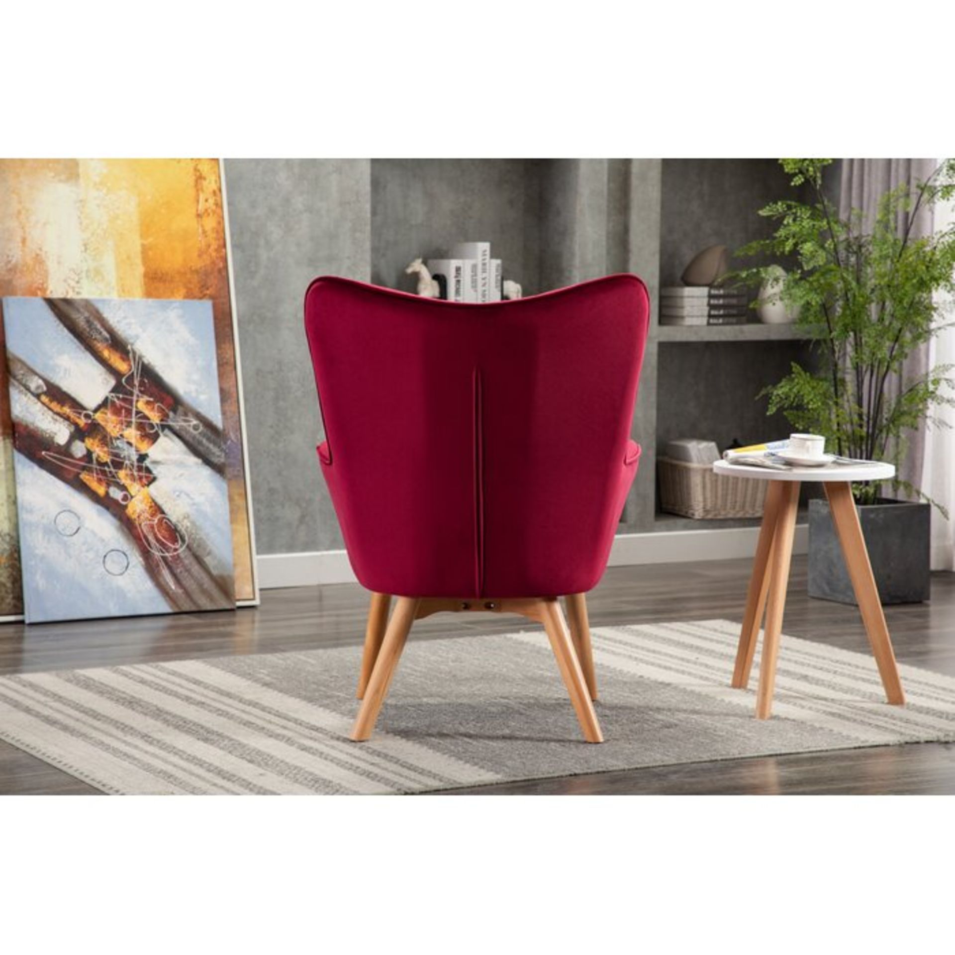 Helzer Lounge Chair - RRP £215.99 - Image 2 of 2