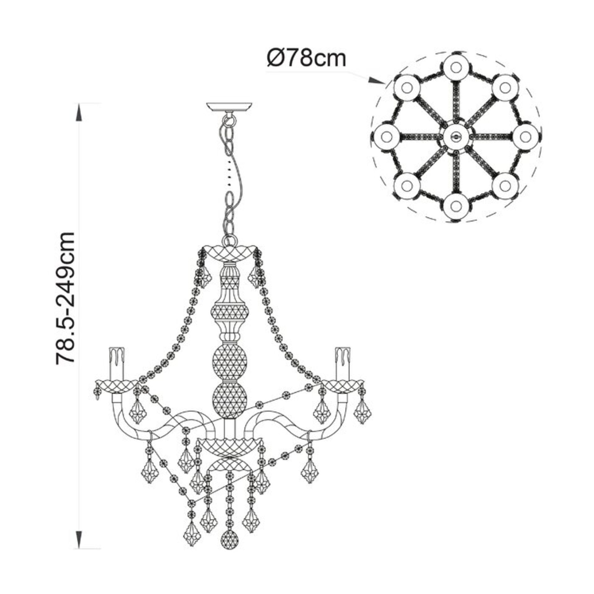 Louise Chandelier - RRP £133.99