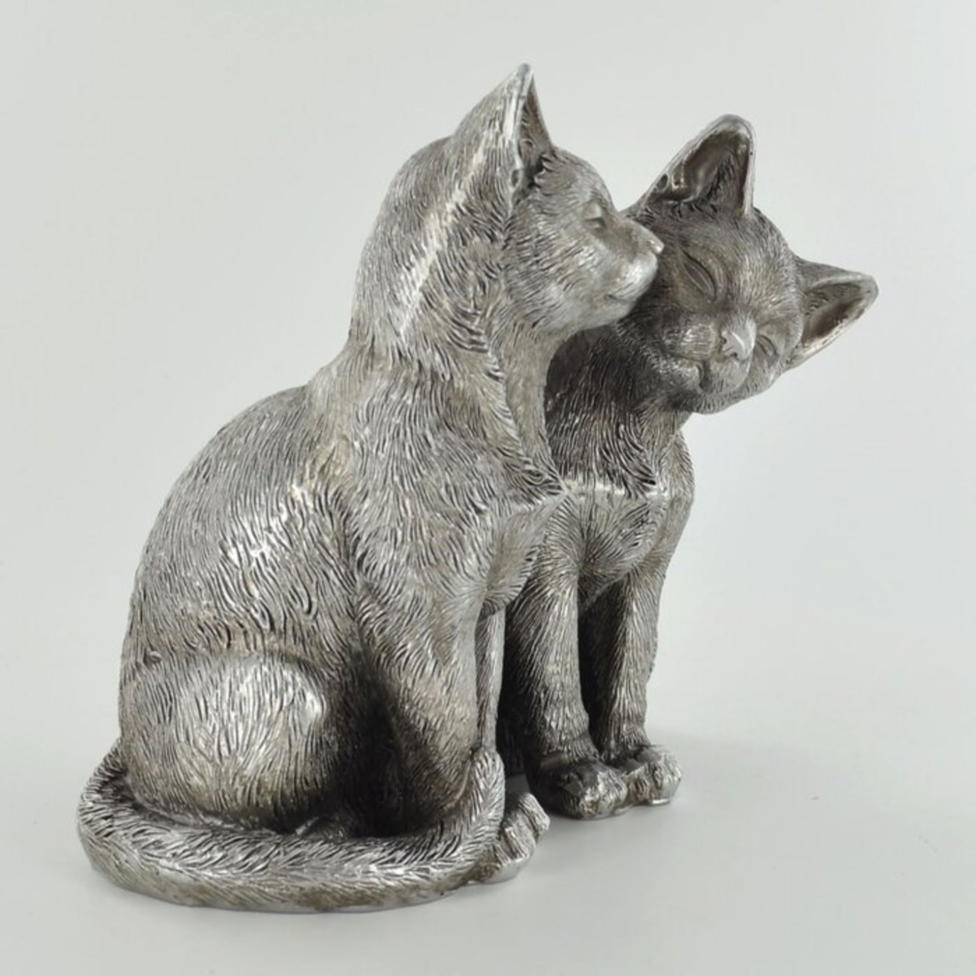 Ranshaw Pair of Cats Sculpture - RRP £23.99 - Image 2 of 2