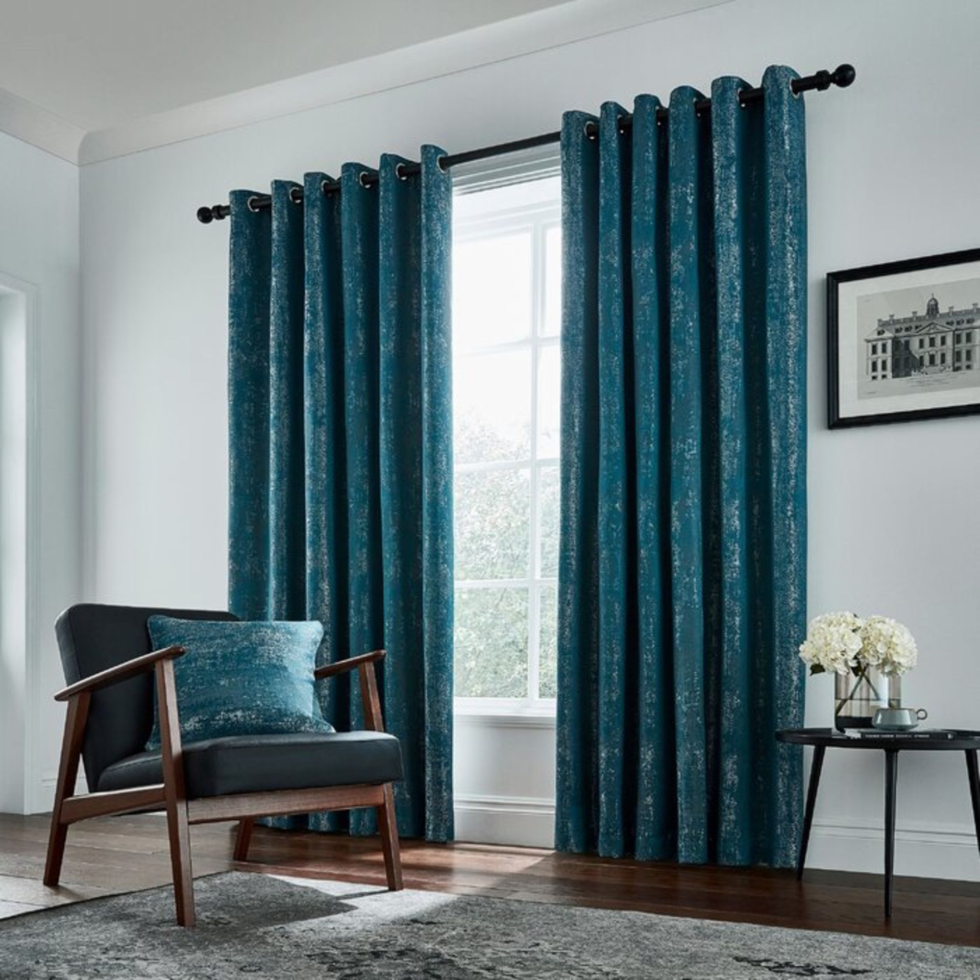 Roma Grommet Room Darkening Curtains - RRP £170.00