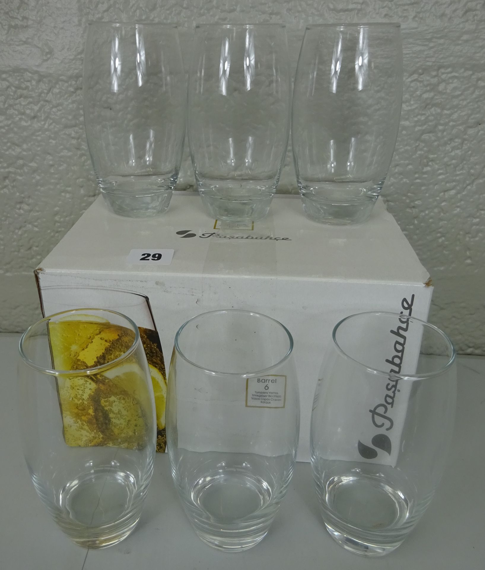 x6 Barrel Glass Set