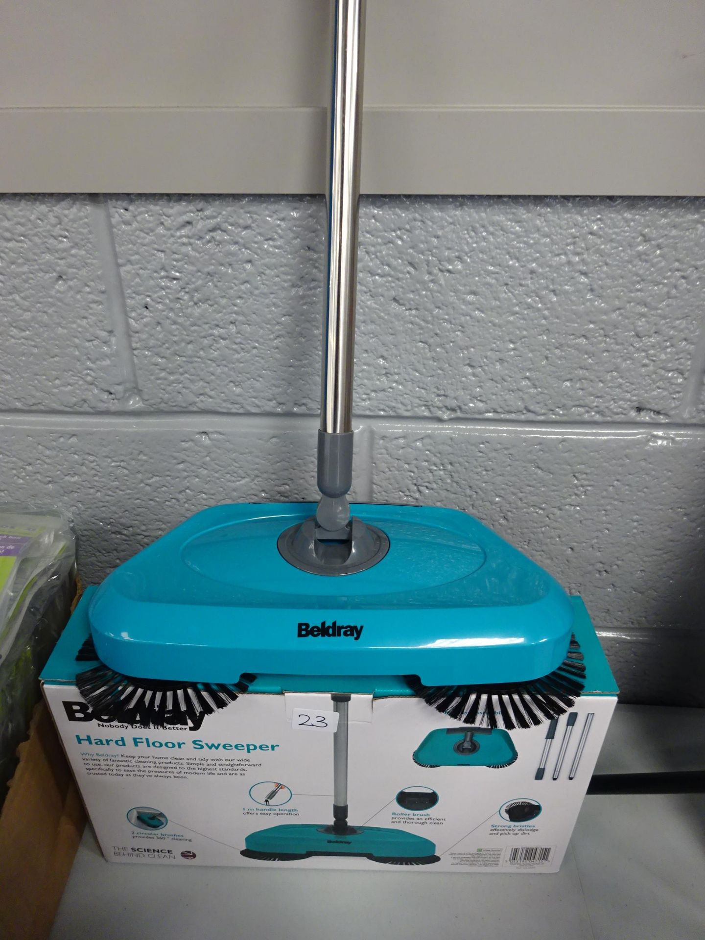 BRAND NEW BELDRY HARD FLOOR SWEEPER