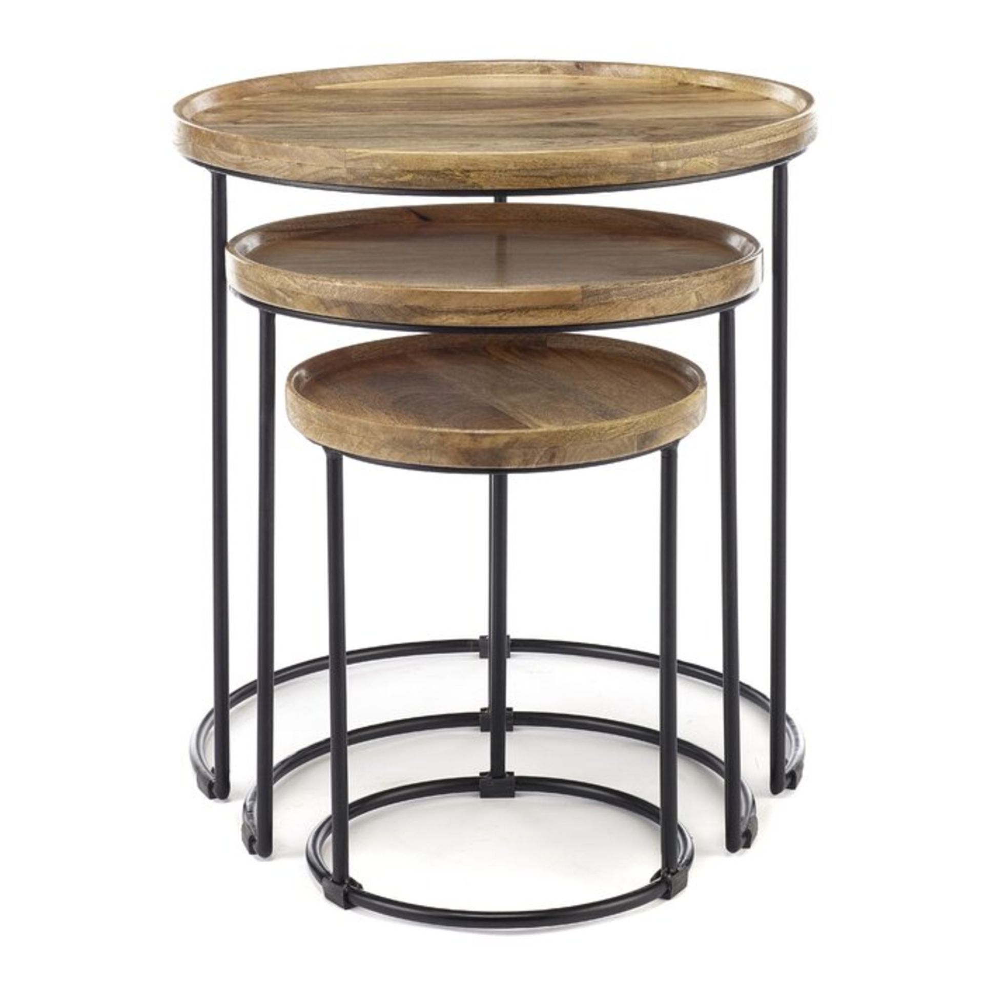 Alydar 3 Piece Nest of Tables - RRP £179.99 - Image 3 of 3