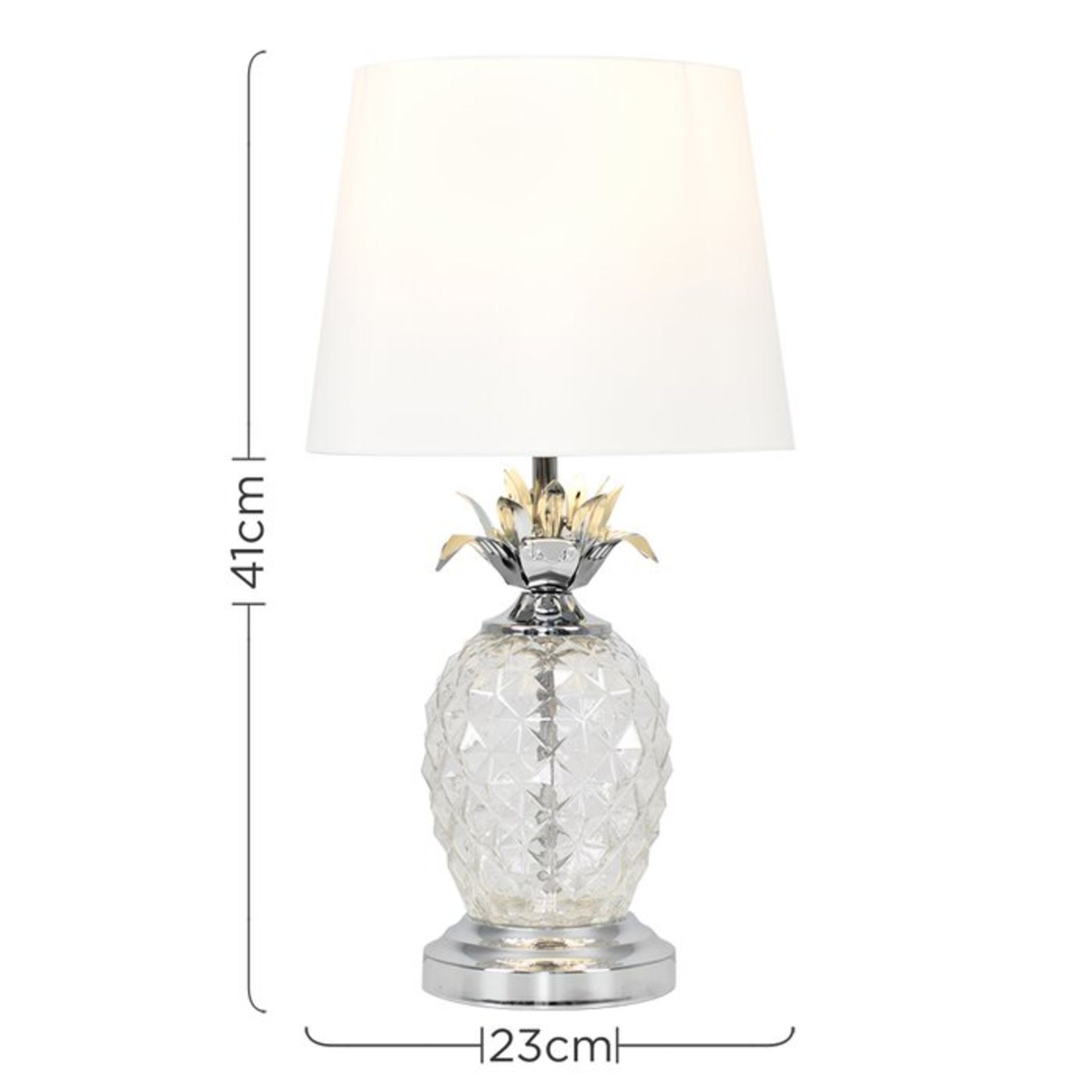 Dempster 41cm Table Lamp - RRP £49.99 - Image 3 of 3