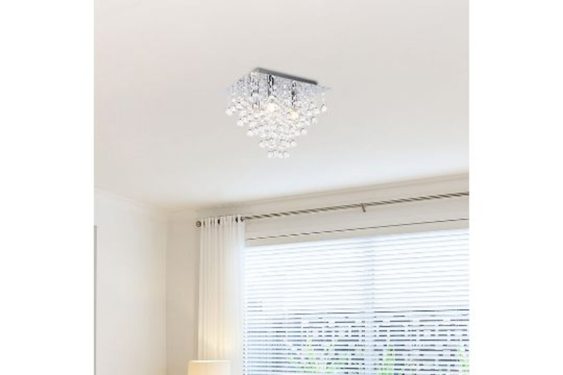 Austin 3-Light 32" Flush Mount - RRP £79.99 - Image 2 of 2