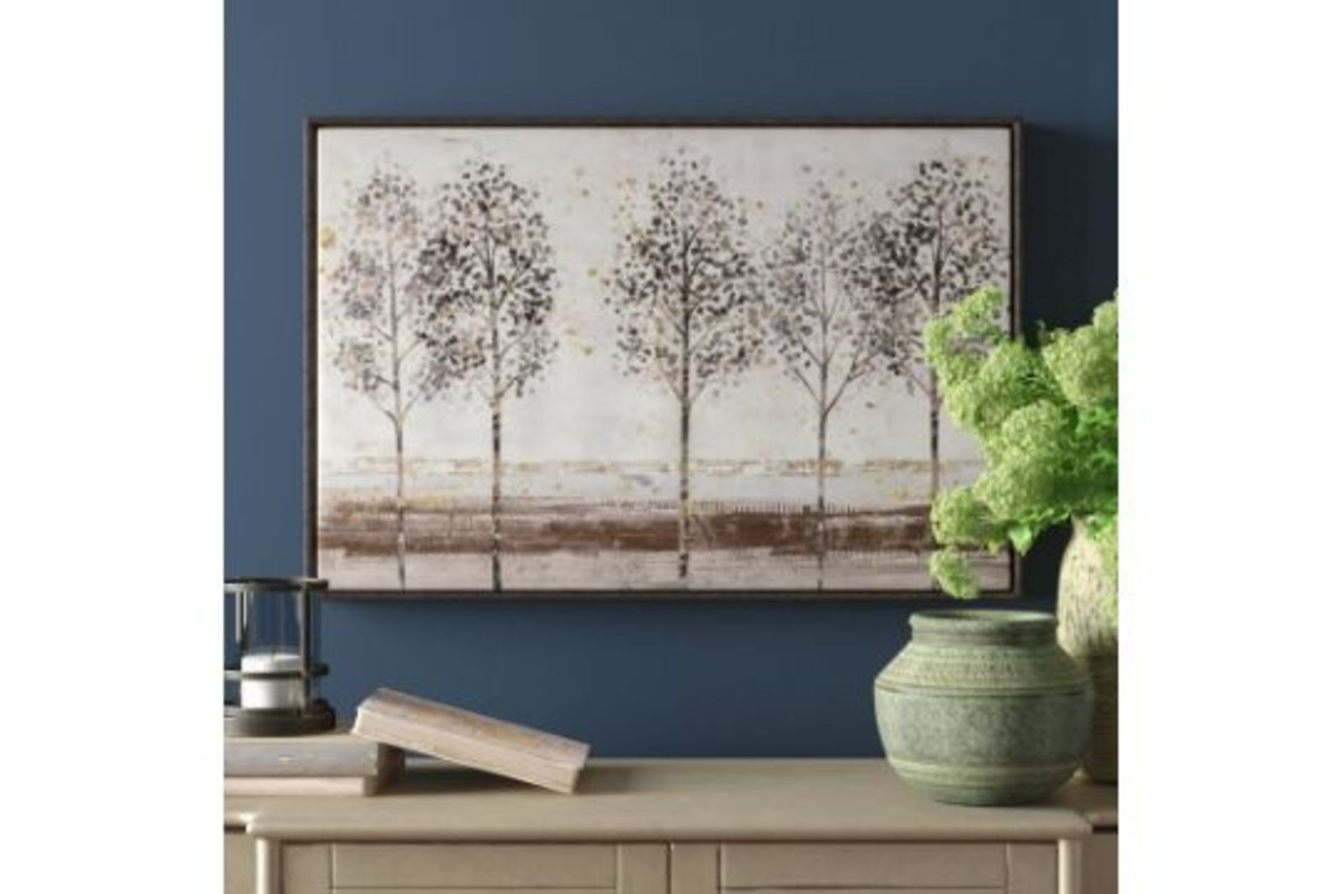 Wayfair Avenue - Floater Frame Painting Print on Canvas - RRP £110.