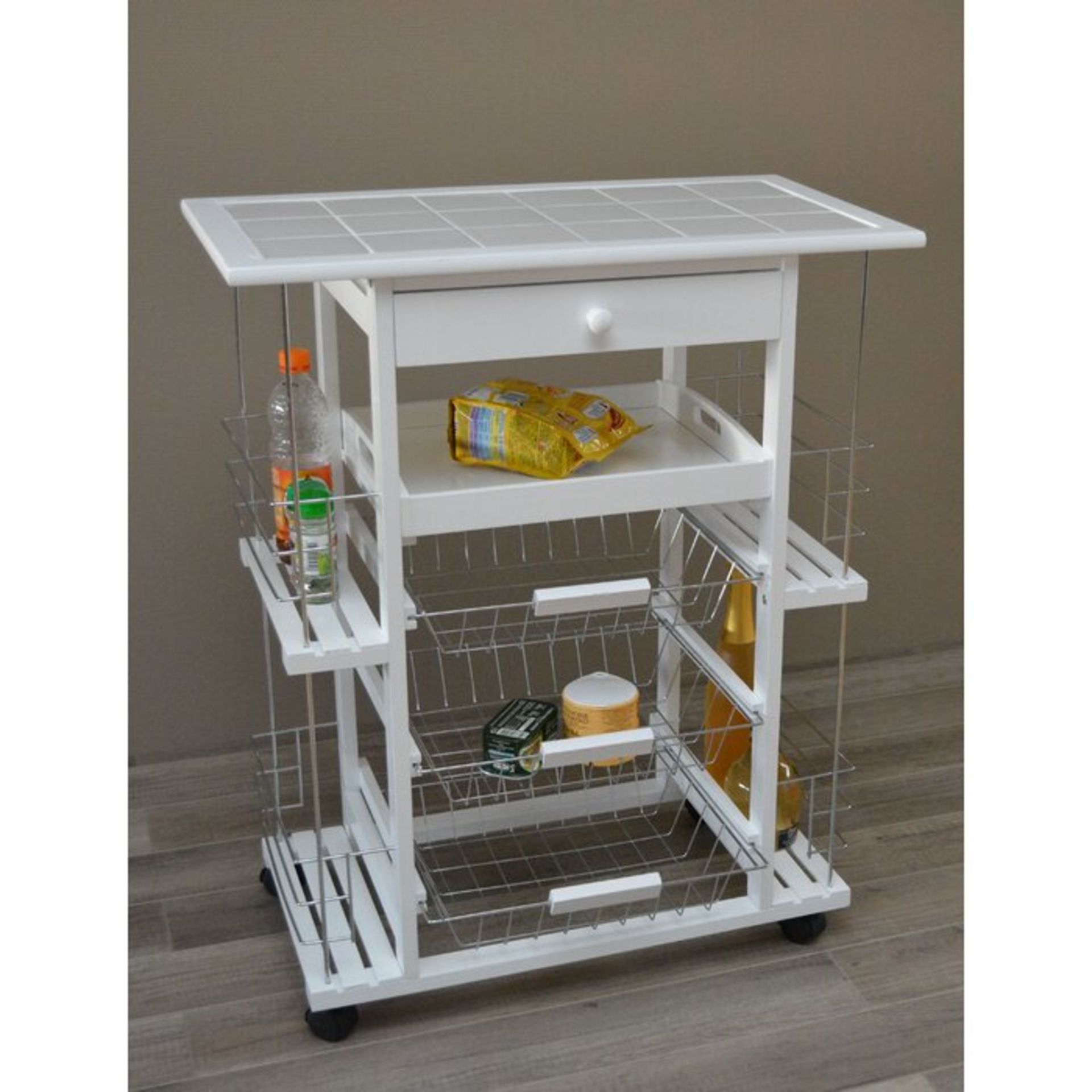 Django Kitchen Trolley Tile - RRP £109.99